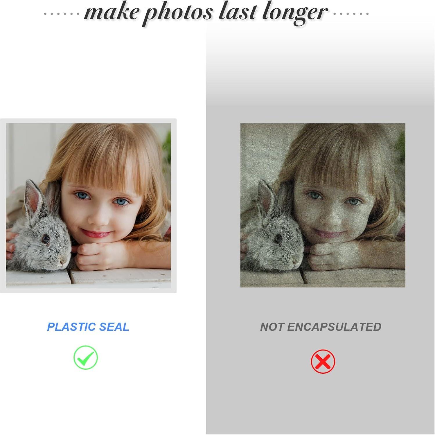 Paquete de 300 fundas de laminado Eficentline 3 mil 22.86x29.21 cm