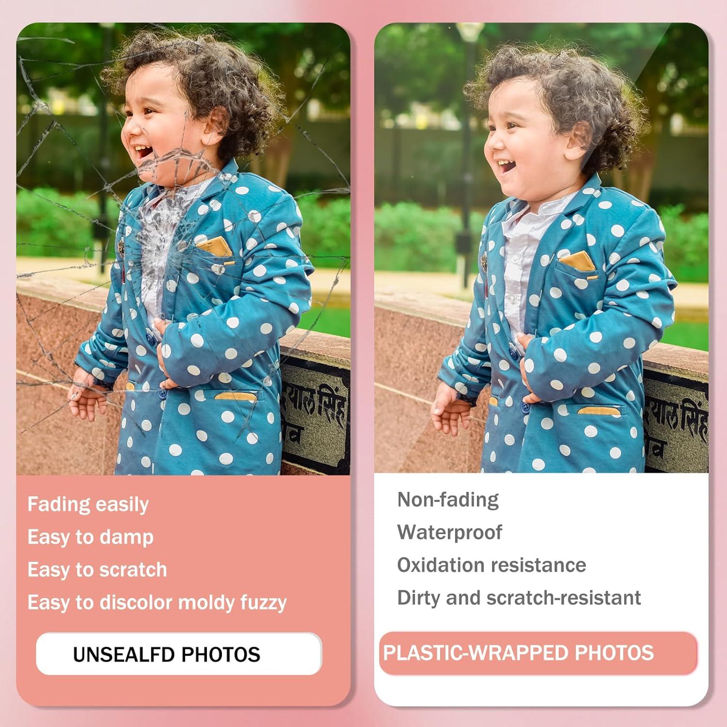 Paquete de 100 Hojas de Laminado Térmico Hartwii 9x37cm 5 Mil