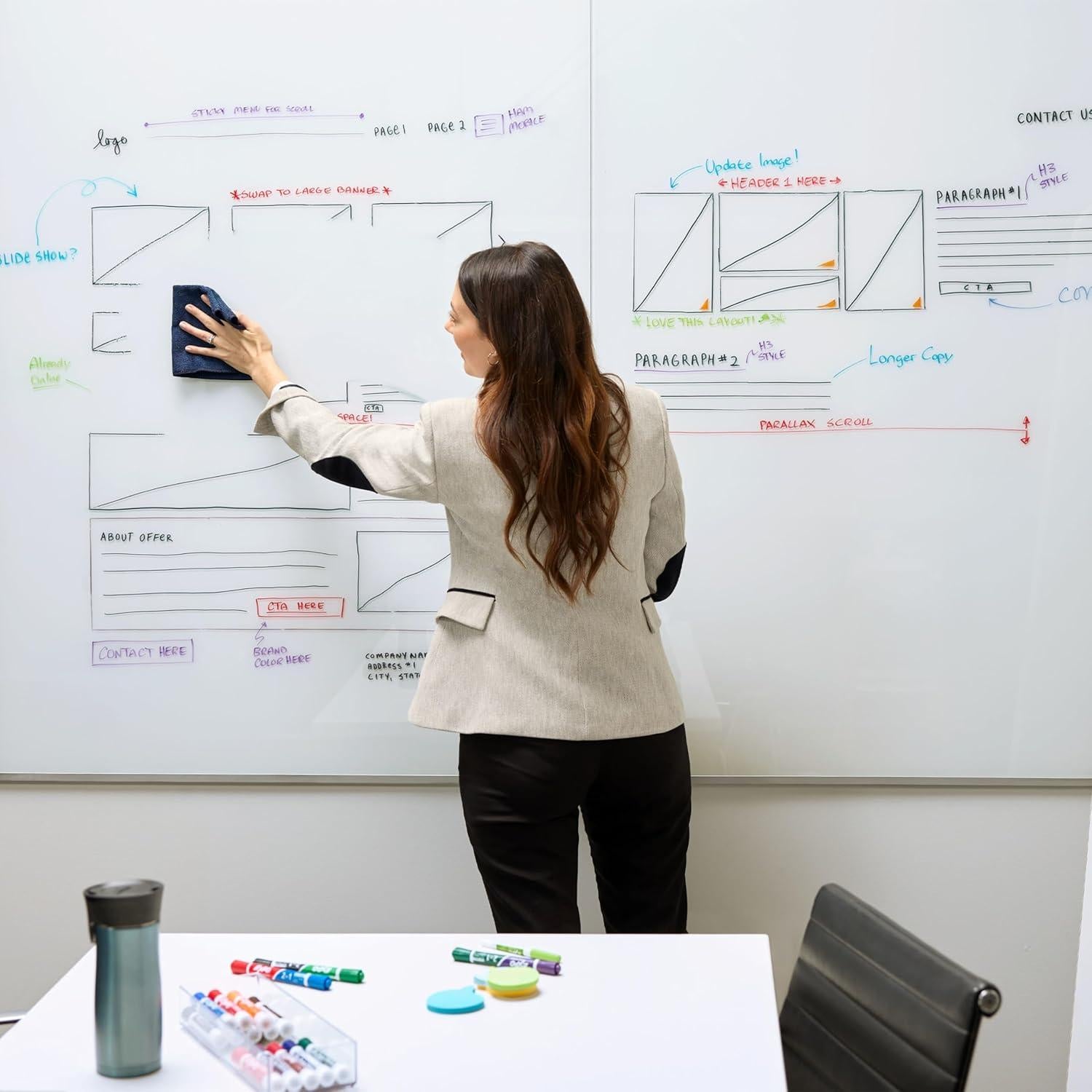 Spray Limpiador para Pizarras Blancas EXPO 620ml - No Tóxico