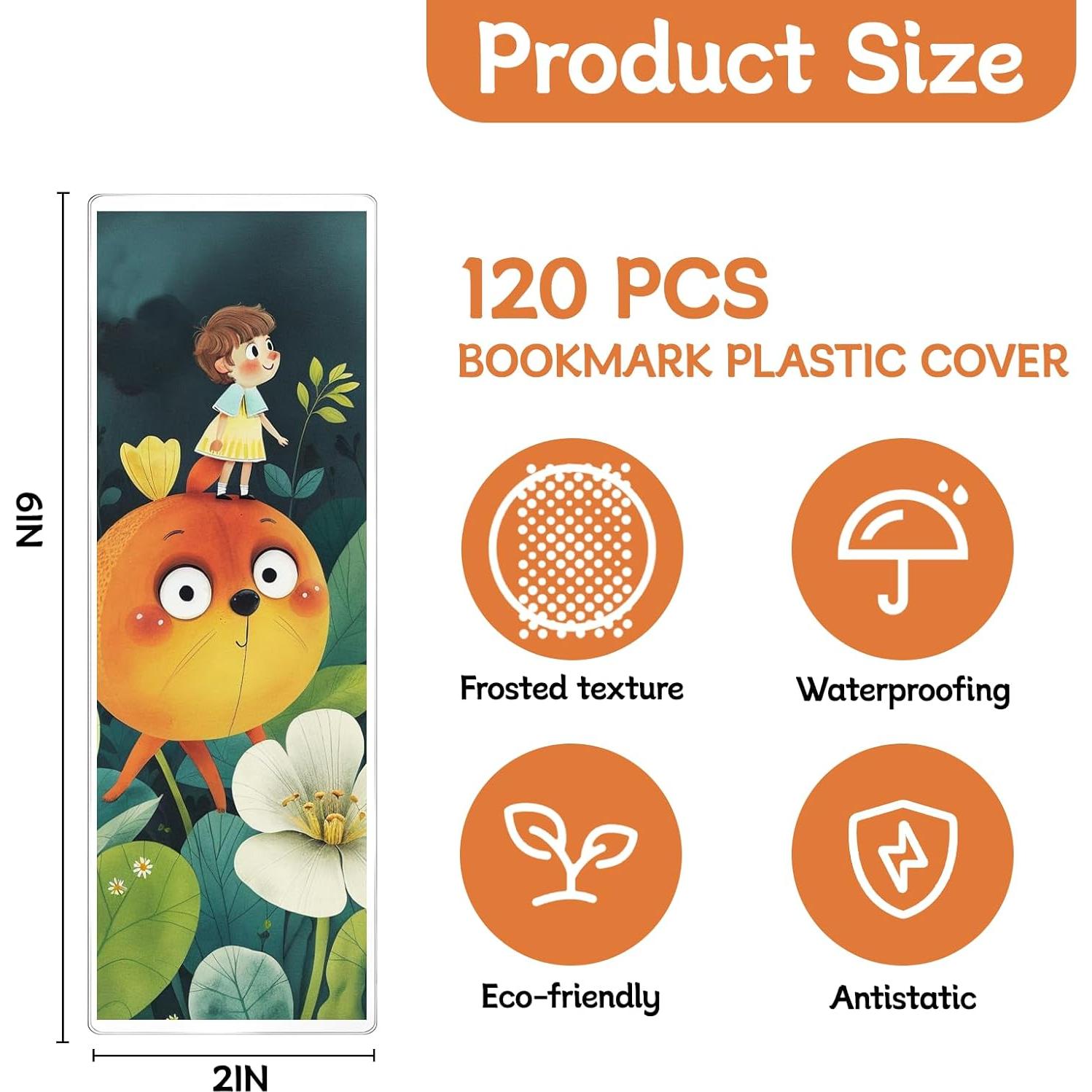 120 Fundas de Laminado FUYITE 5x15 cm 10 Mil Transparentes