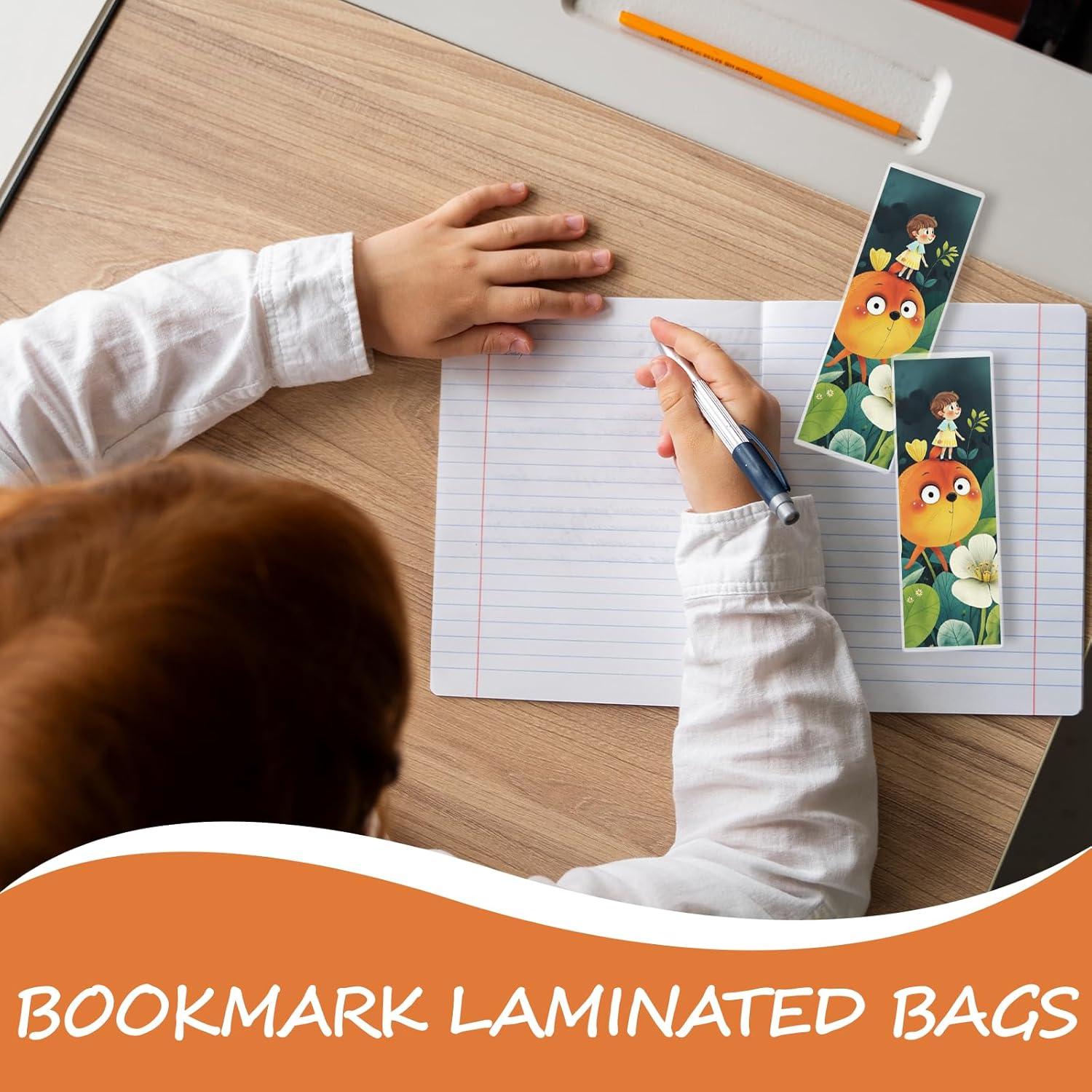 120 Fundas de Laminado FUYITE 5x15 cm 10 Mil Transparentes