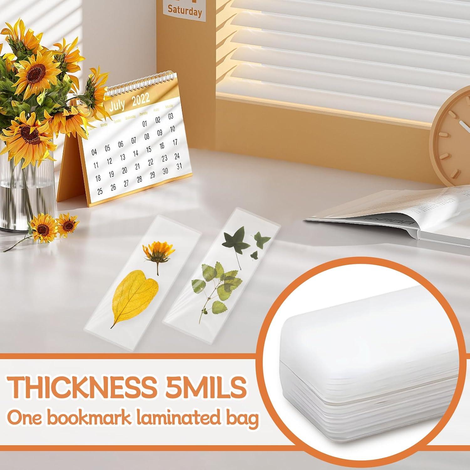 120 Fundas de Laminado FUYITE 5x15 cm 10 Mil Transparentes