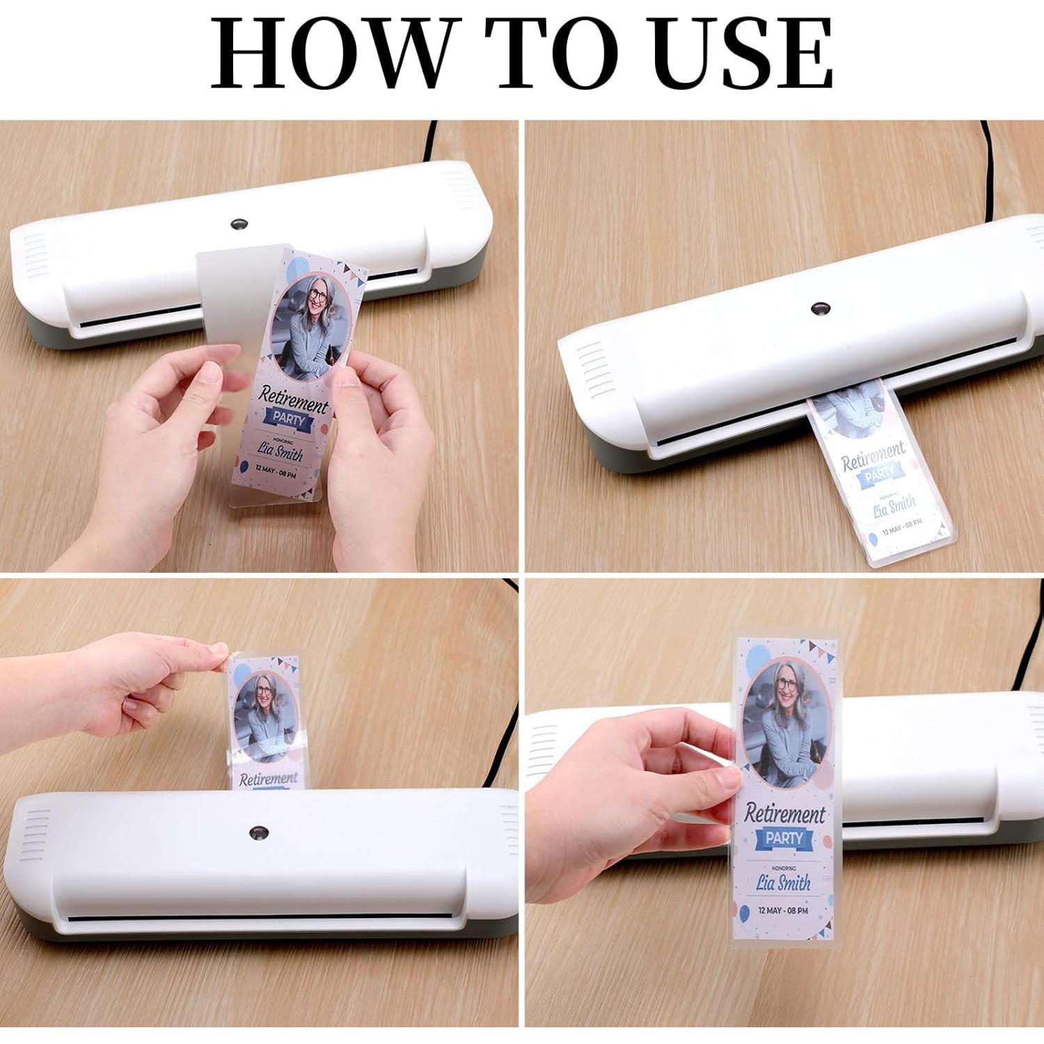 Fundas de Laminado para Marcadores DLUGOPIS 5 Mil 200 Piezas