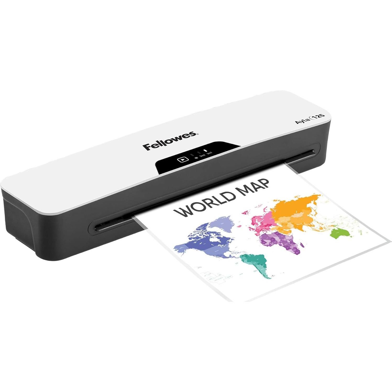 Laminadora Fellowes Ayla 125 con calentamiento rápido 1 min