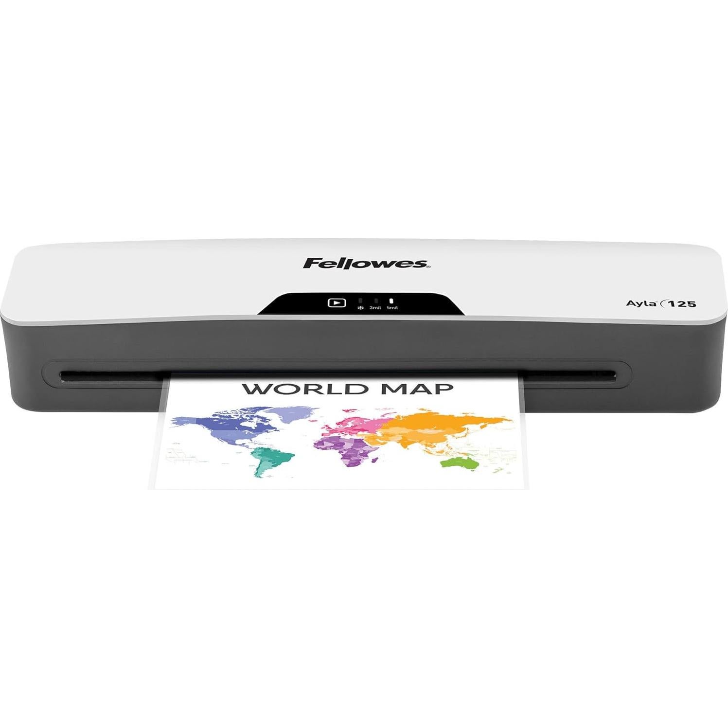 Laminadora Fellowes Ayla 125 con calentamiento rápido 1 min