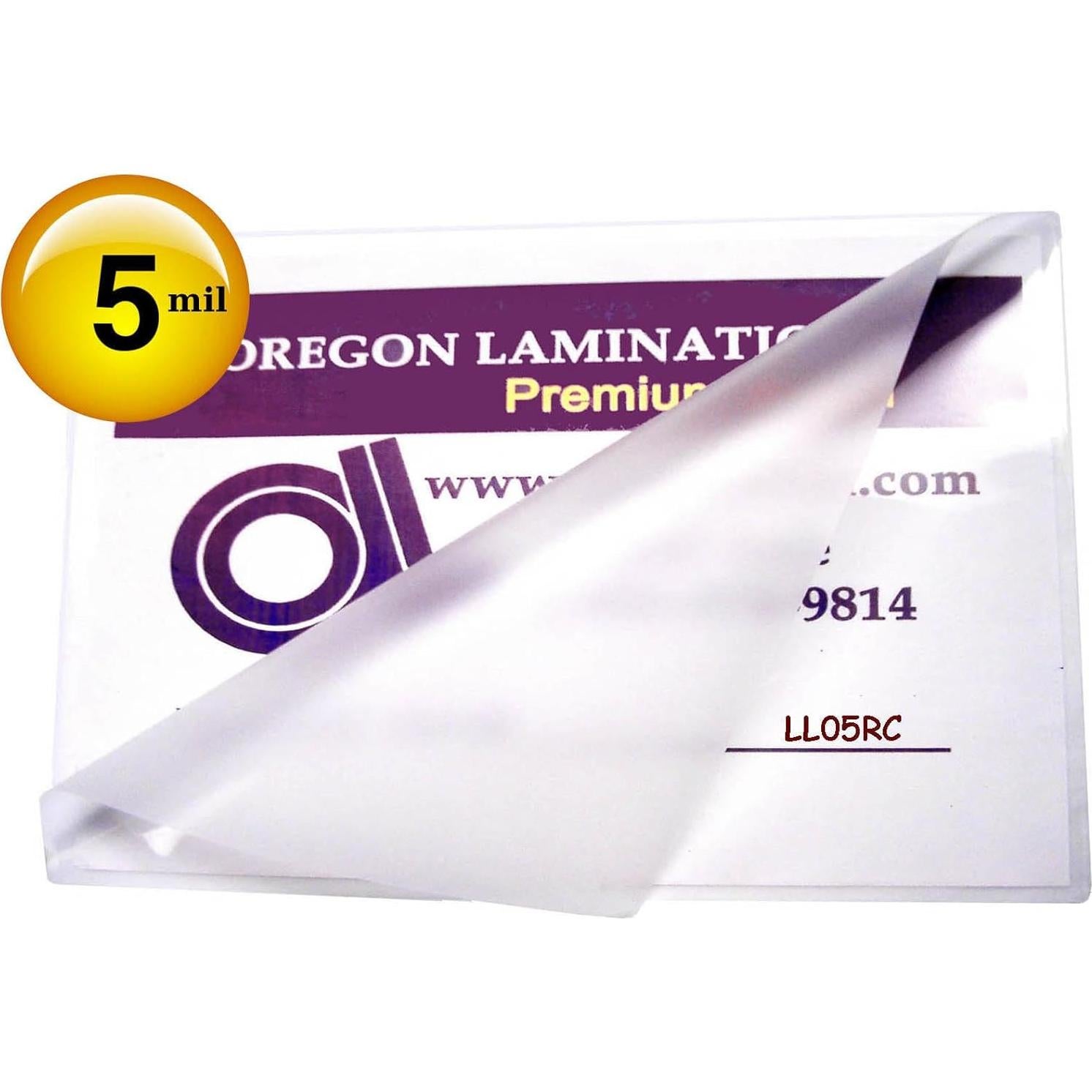 Bolsas de Laminado Oregon 9" x 14.5" 100 Unidades 125 Micrones