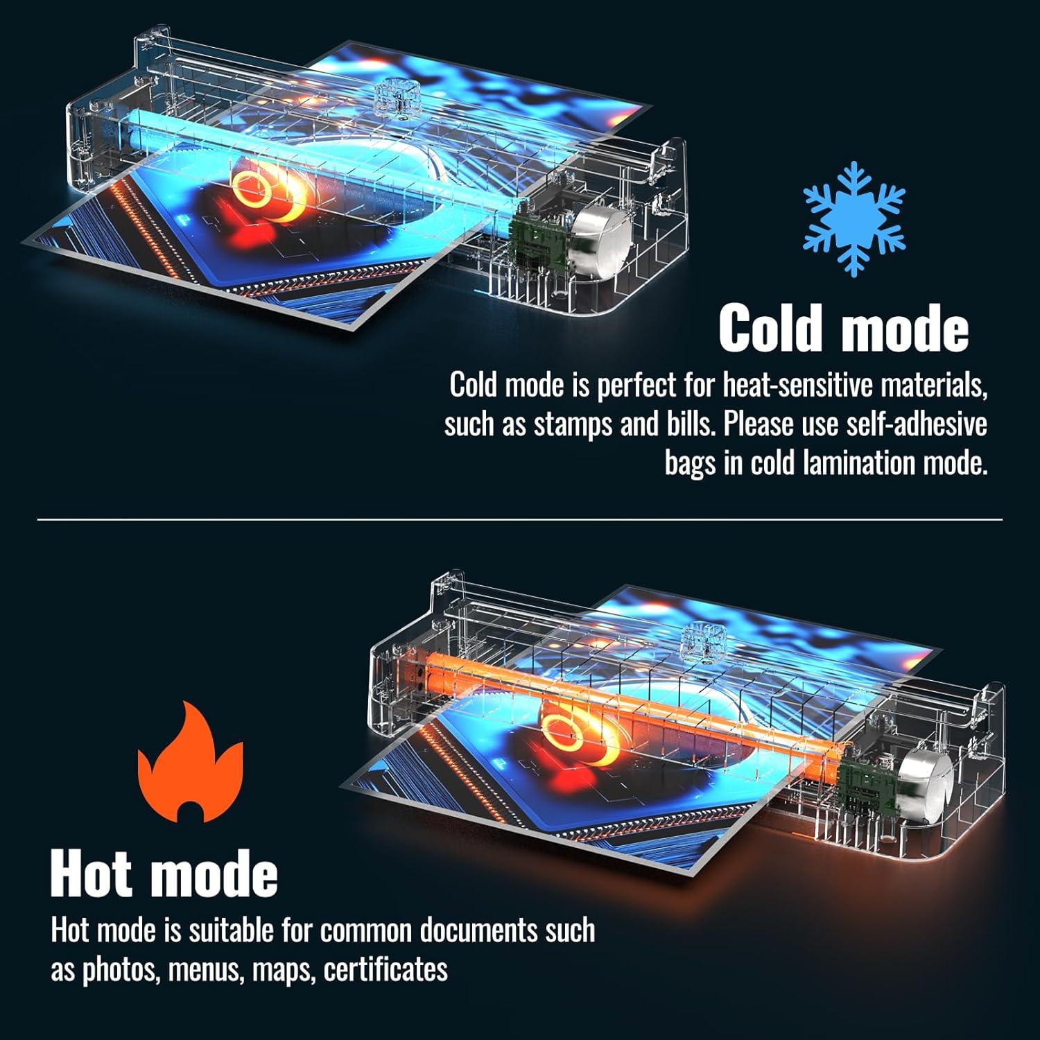 Laminadora 33cm Kejector TWJM-1 con Cortadora y 50 Hojas