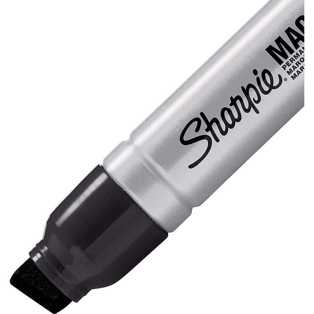 Marcador Permanente Sharpie Magnum Negro 6 Paquetes