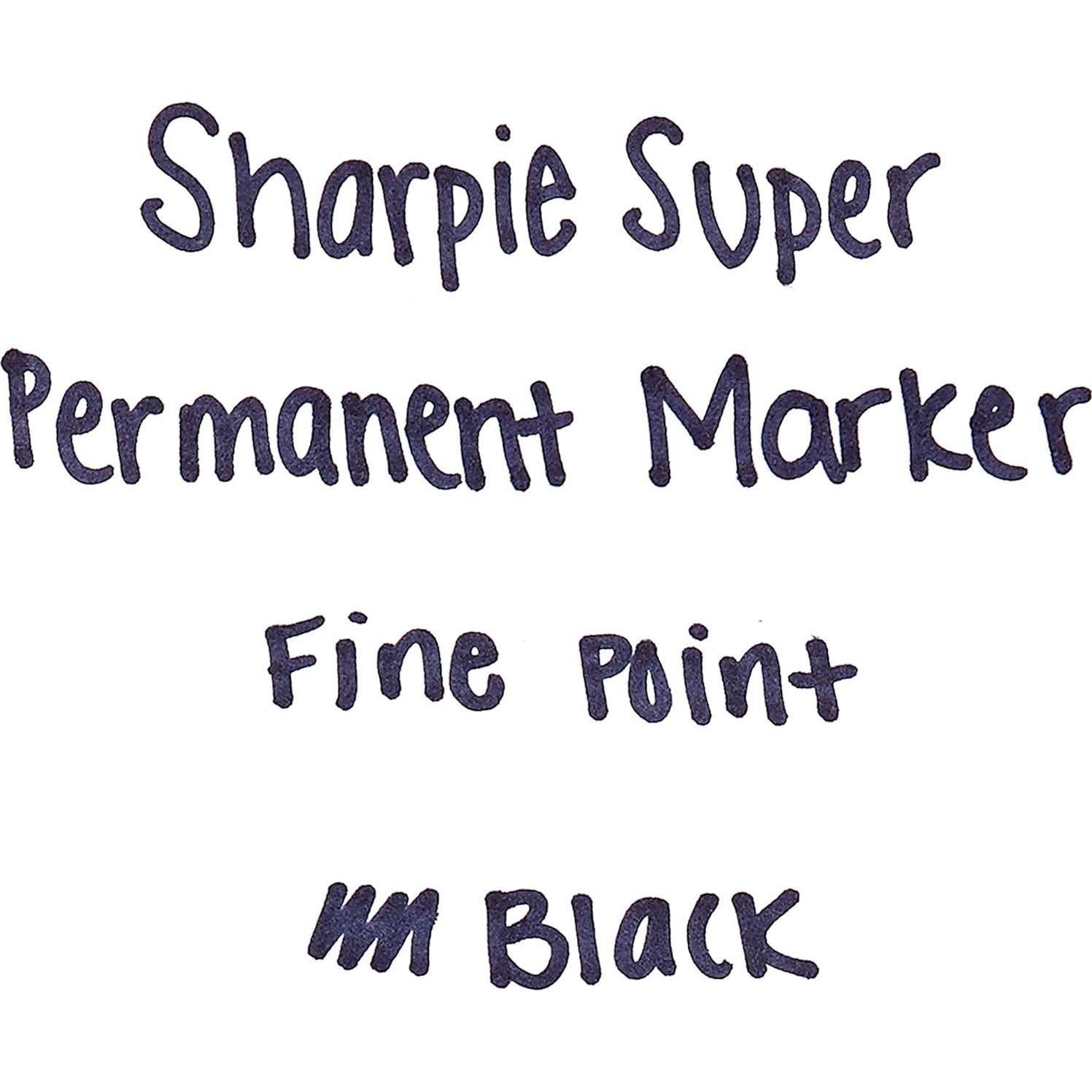 Marcador Permanente Fino Sharpie Negro 1 Unidad