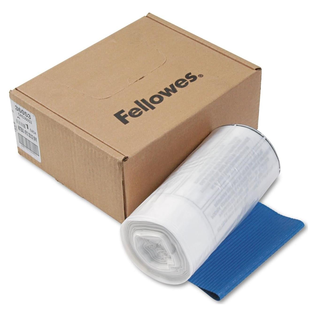 Bolsas para Destructoras Fellowes 36053, 100 Unidades, 38.1x35.6x76.2 cm