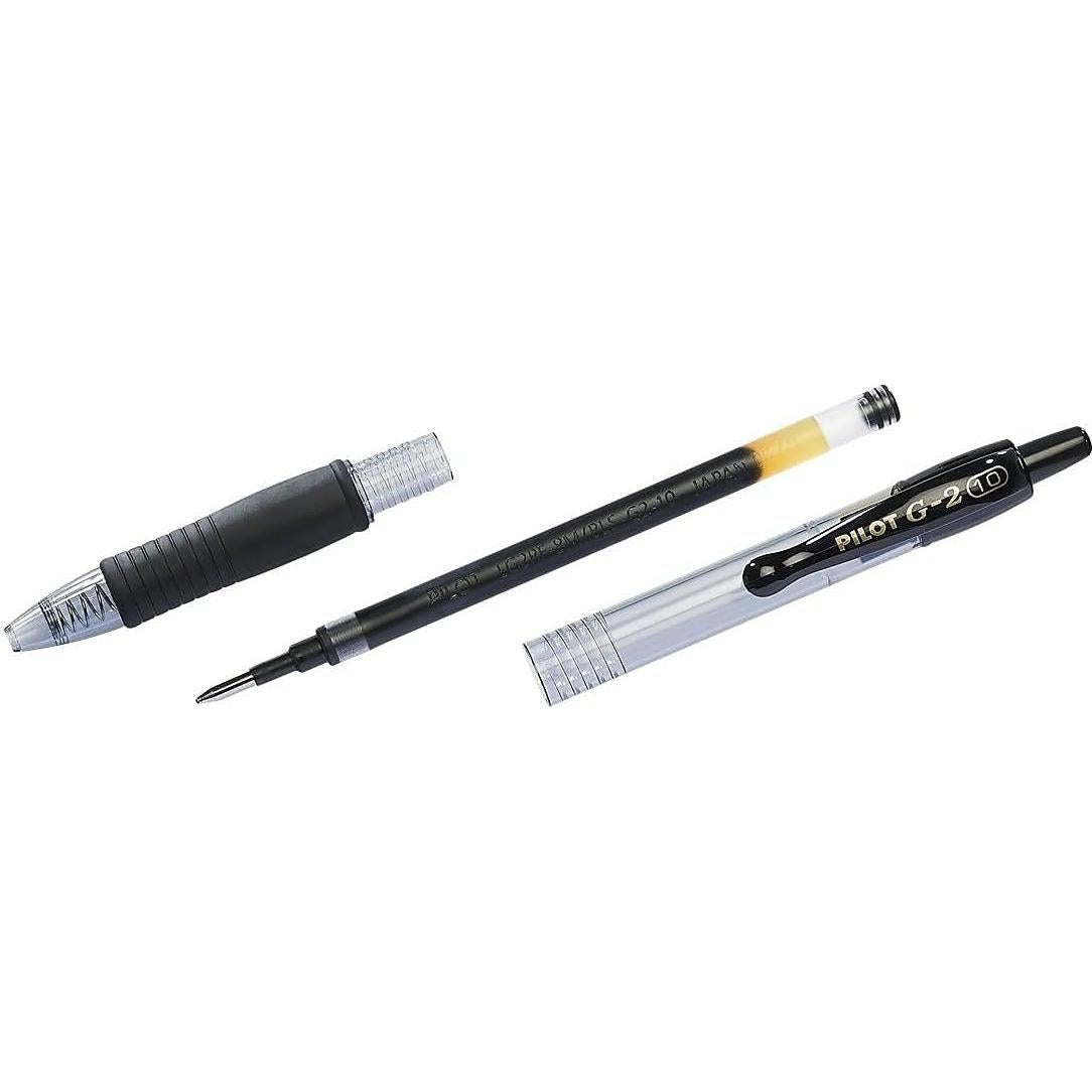 Bolígrafos de Gel Pilot G2, Punta Gruesa 1 mm, Paquete 8 Colores