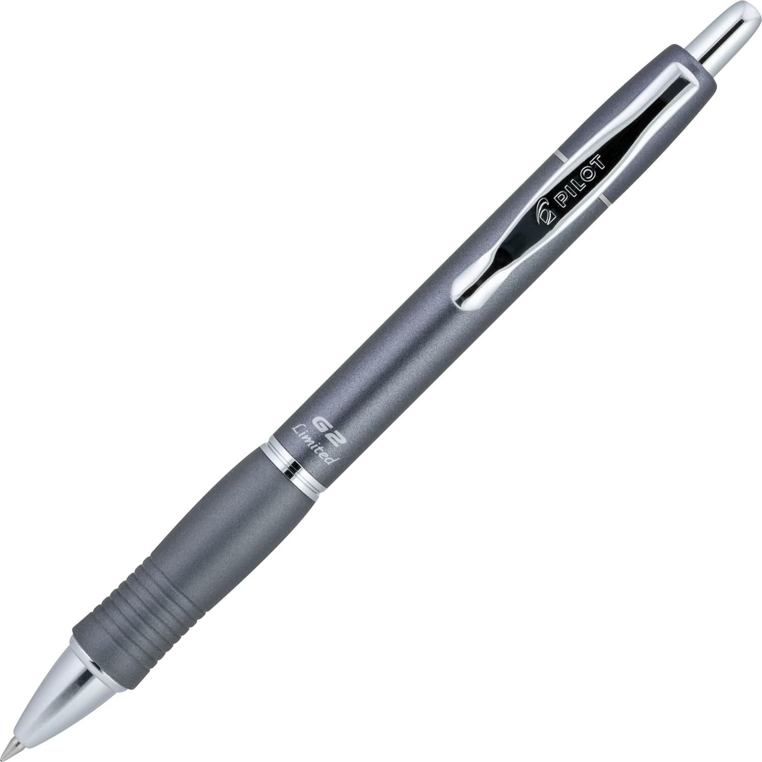 Bolígrafo de Gel Pilot G2 Limitado Metal 0.7mm Tinta Negra