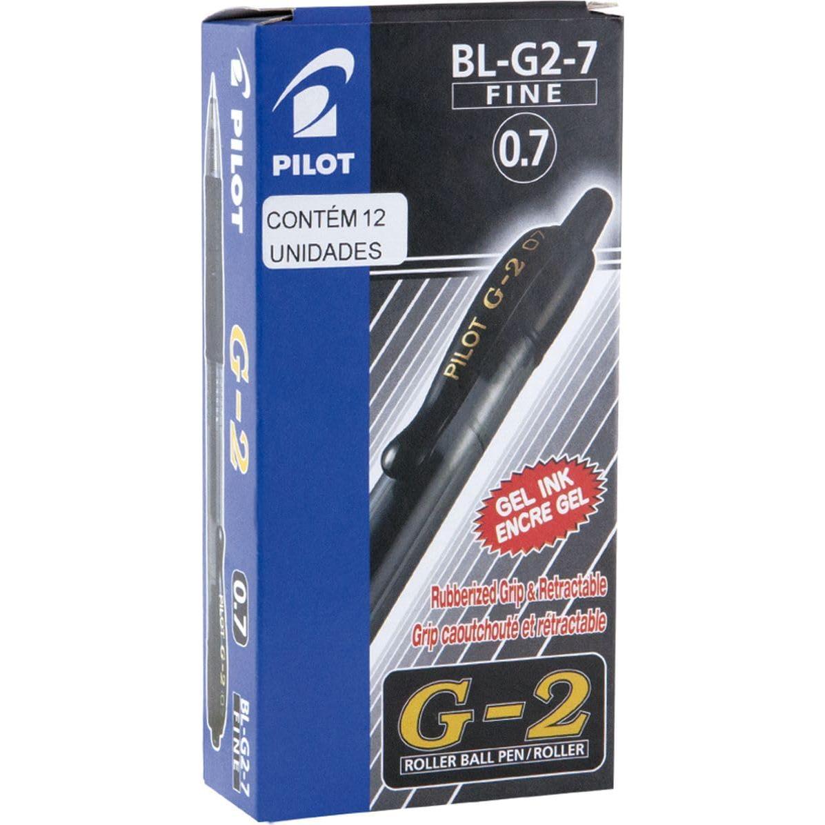 Bolígrafo Gel Retráctil Pilot G207 0.7 mm Caja de 12