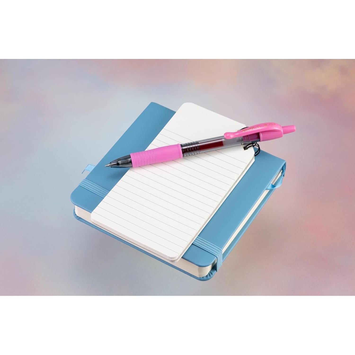 Bolígrafos de Gel Pilot G2 Rosa Claro 0.7mm - Paquete de 12