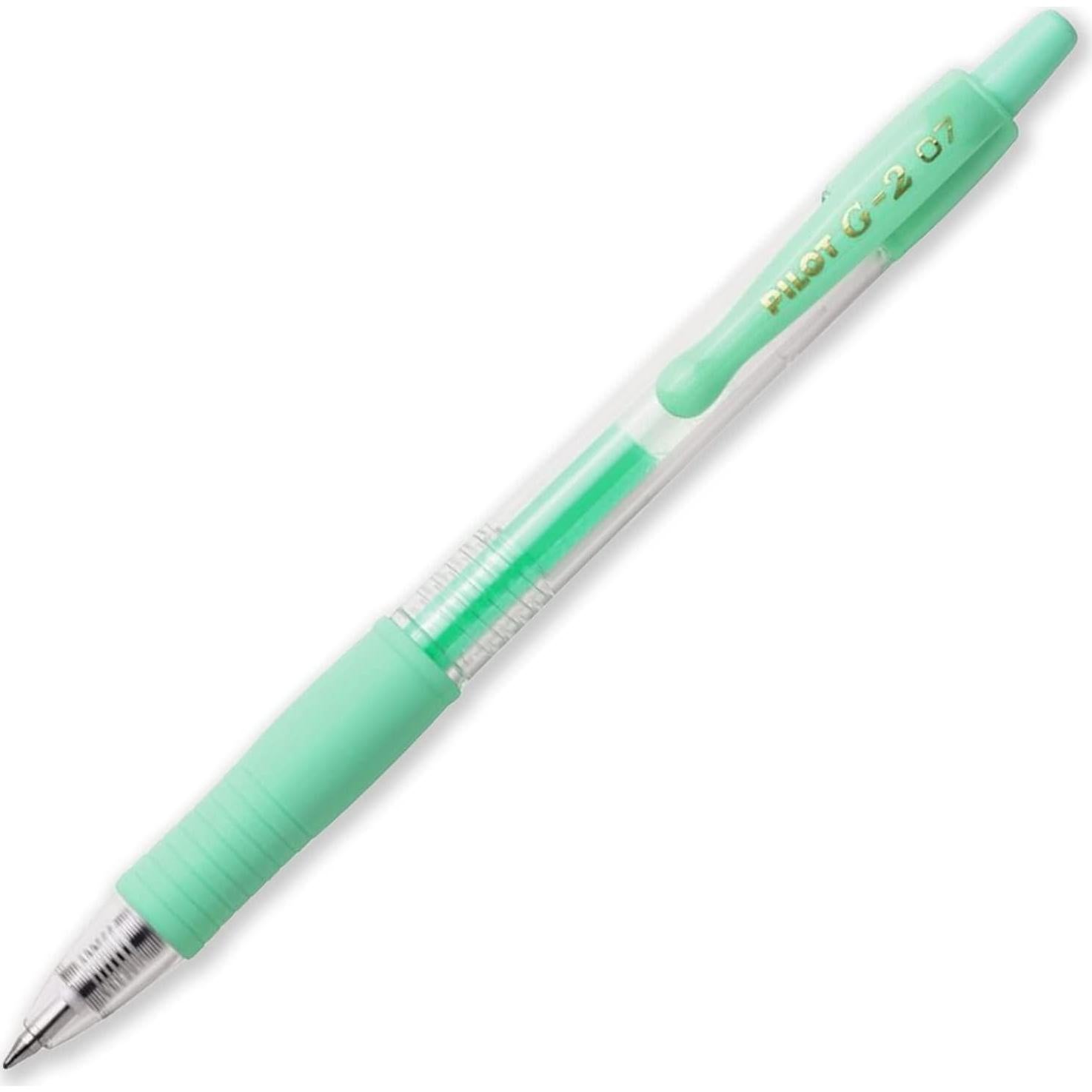 Bolígrafos de Gel Retráctiles Pilot G-2 - Set de 6 Pastel