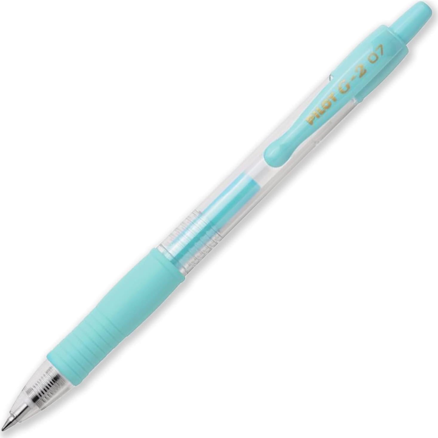 Bolígrafos de Gel Retráctiles Pilot G-2 - Set de 6 Pastel