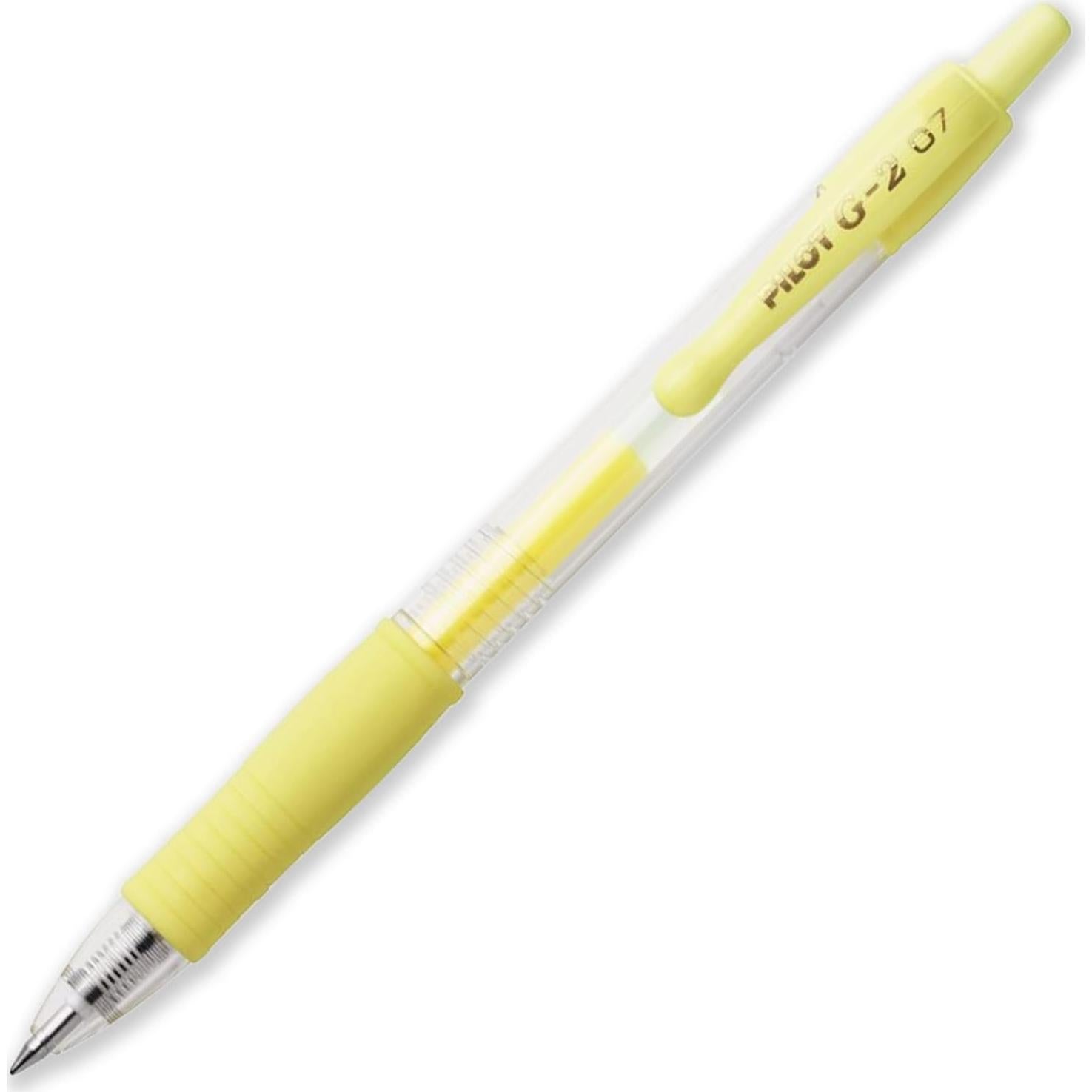 Bolígrafos de Gel Retráctiles Pilot G-2 - Set de 6 Pastel