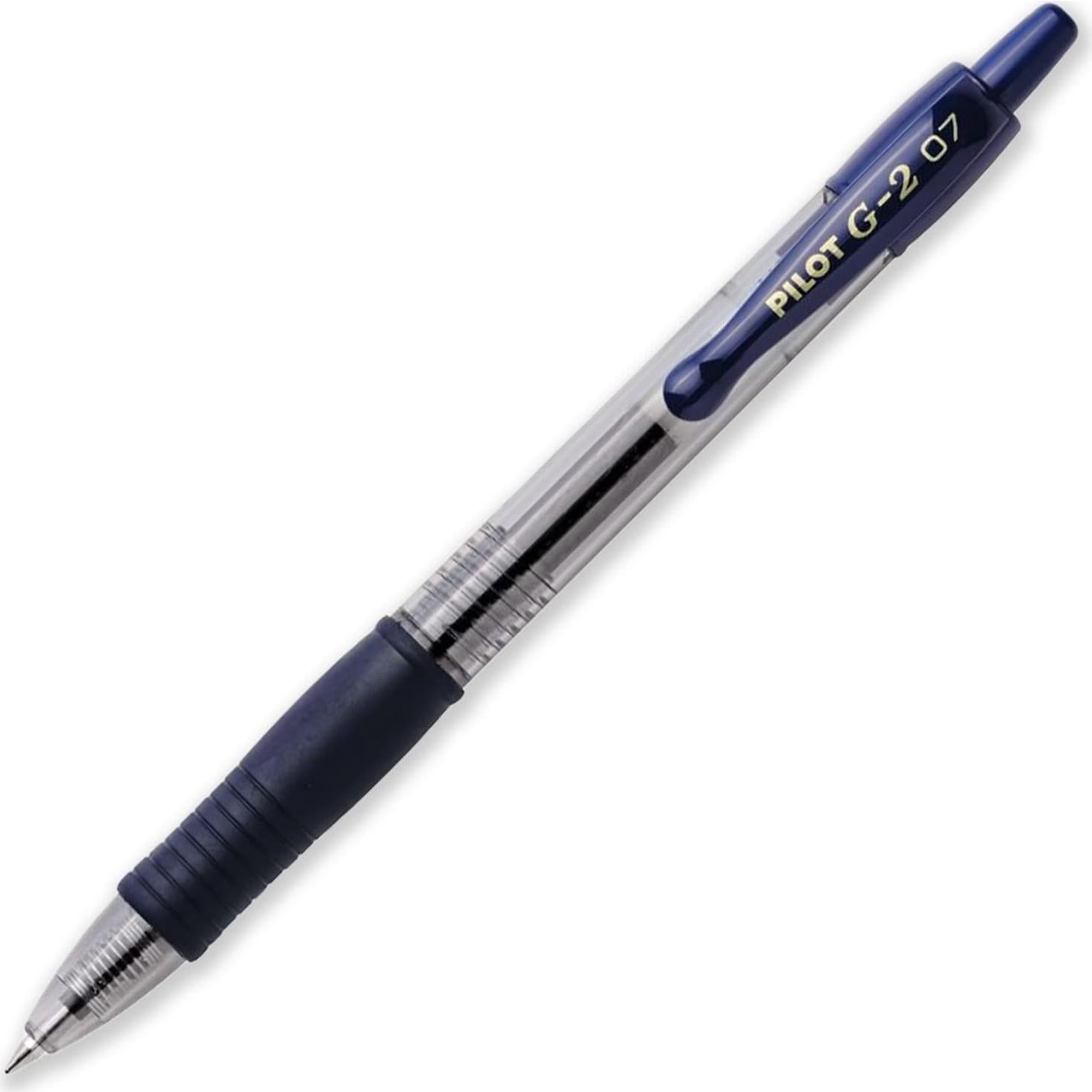 Bolígrafos de Gel Retráctiles Pilot G-2 - Set de 6 Colores