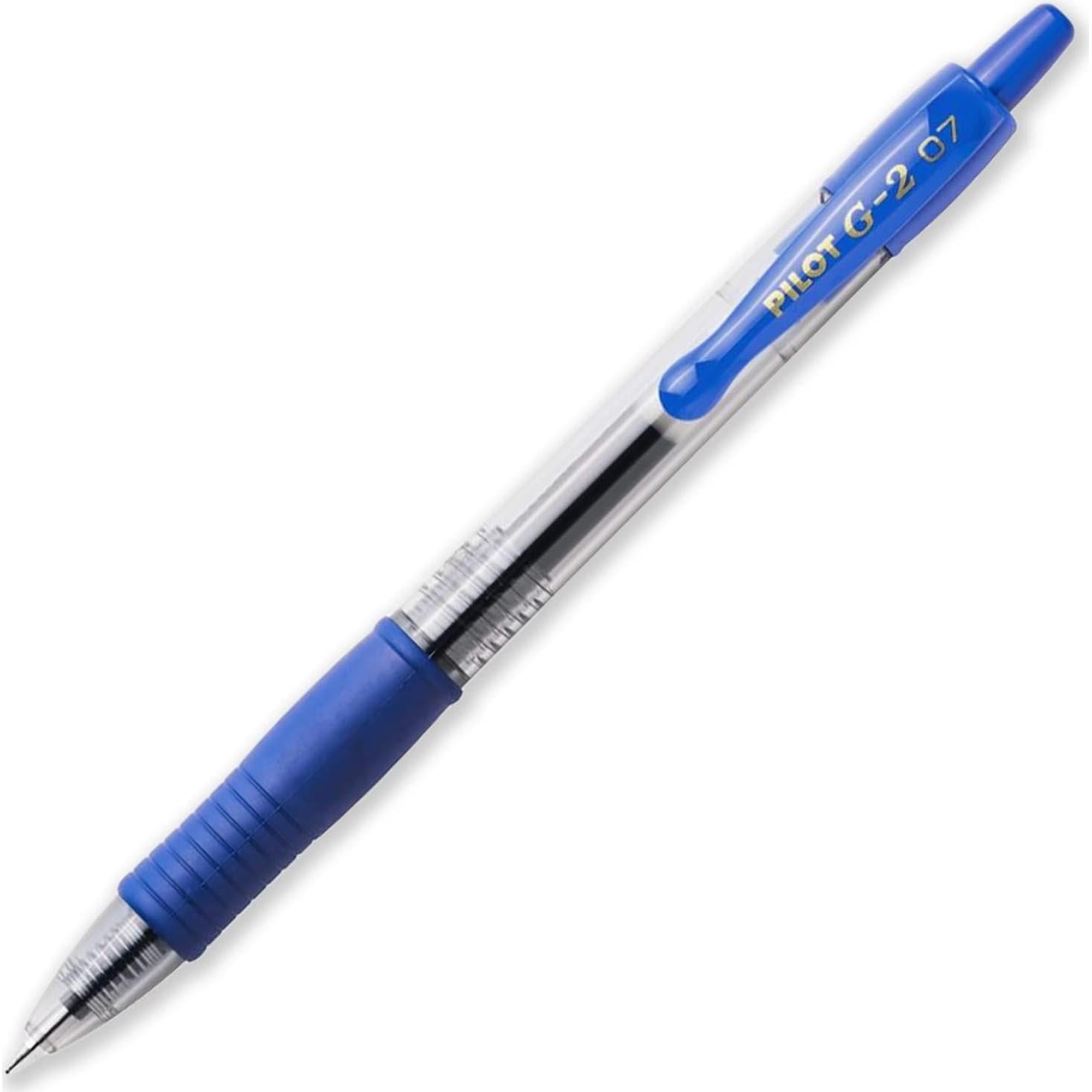 Bolígrafos de Gel Retráctiles Pilot G-2 - Set de 6 Colores