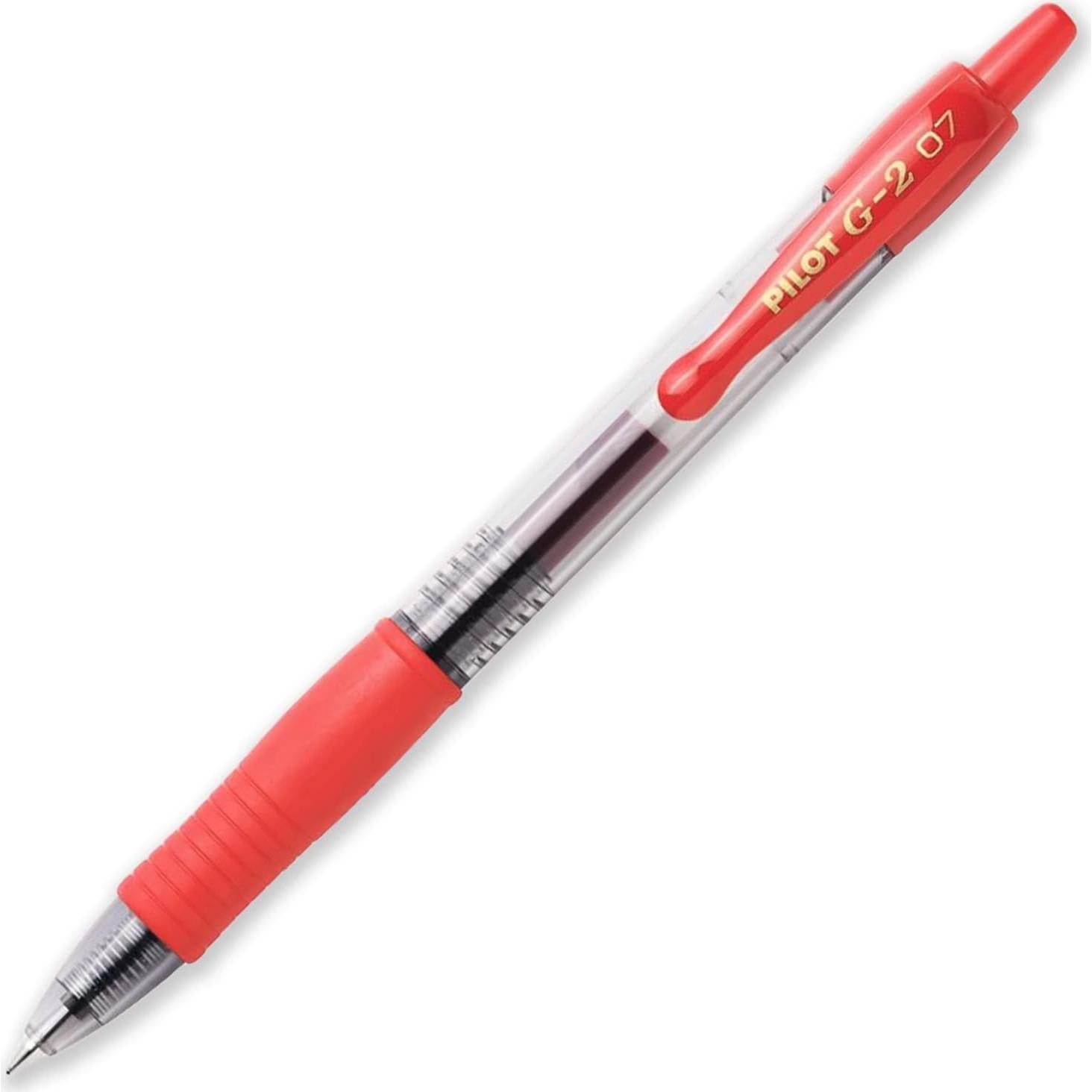 Bolígrafos de Gel Retráctiles Pilot G-2 - Set de 6 Colores