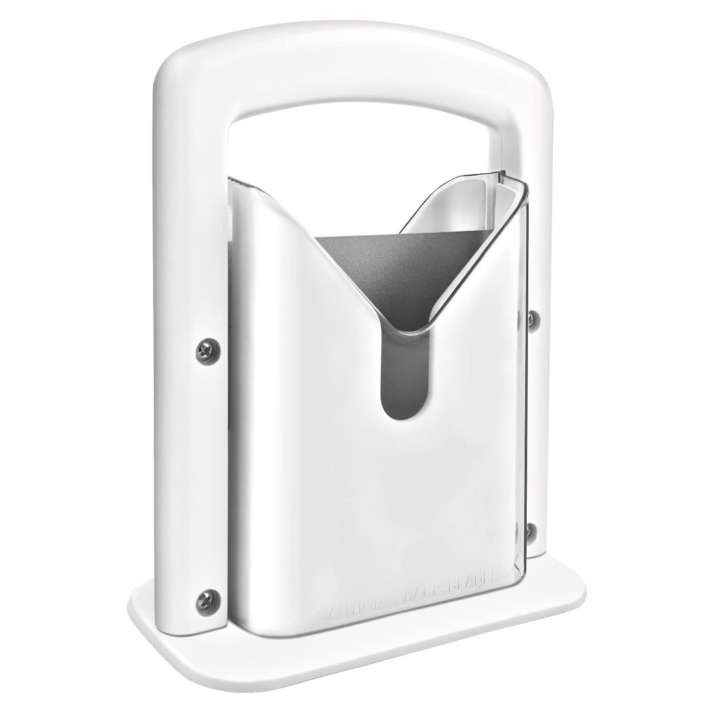 Cortador de Bagels Yatytepo Acero Inoxidable Blanco 21.5 cm