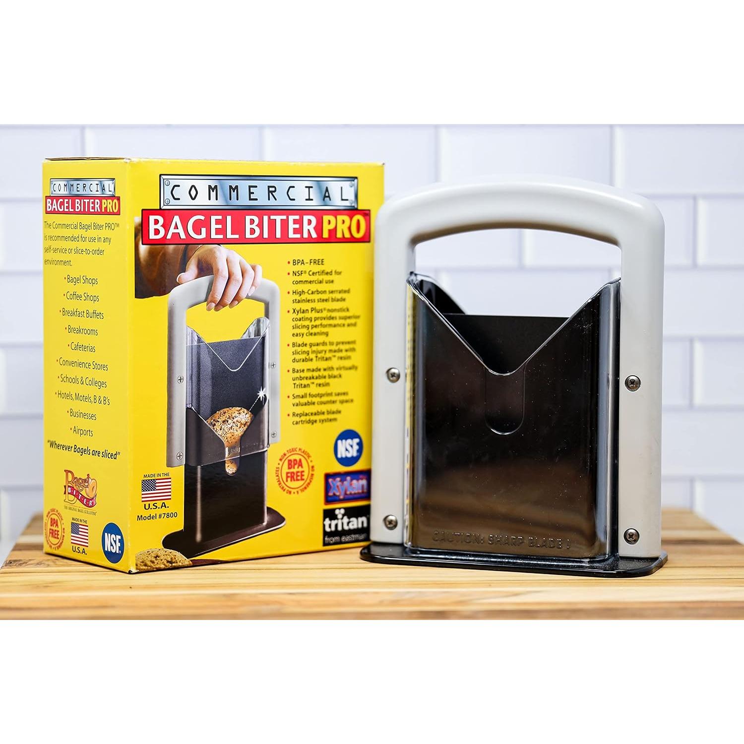 Cortador de Bagel Comercial Larien 7800 - Libre de BPA - Apto Lavavajillas