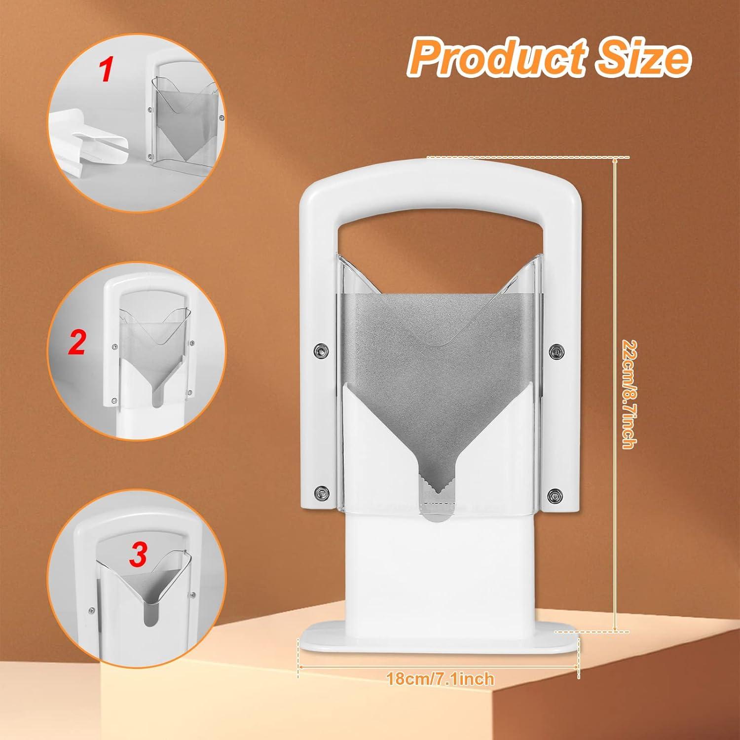 Cortador de Bagels Kandishiex de Acero Inoxidable 18x22cm