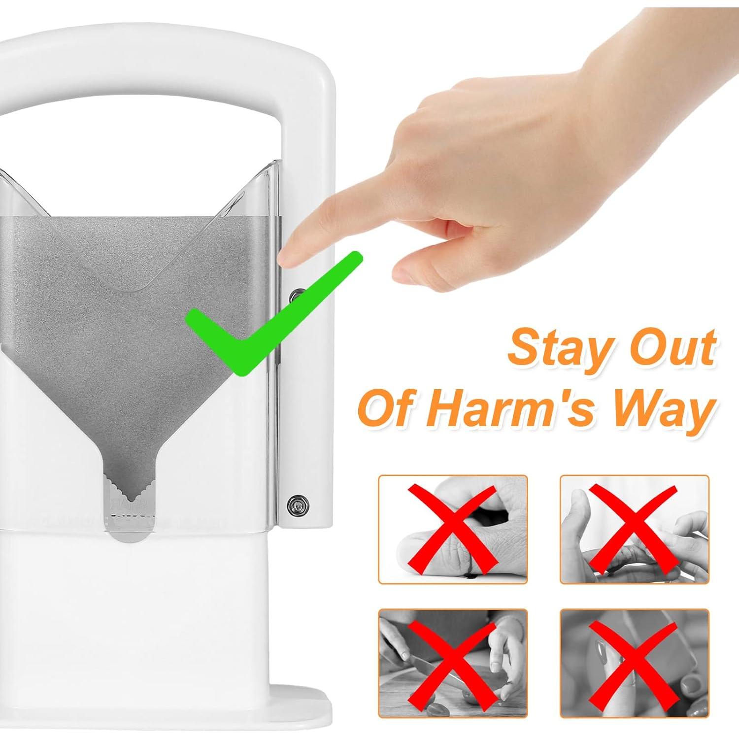 Cortador de Bagels Kandishiex de Acero Inoxidable 18x22cm