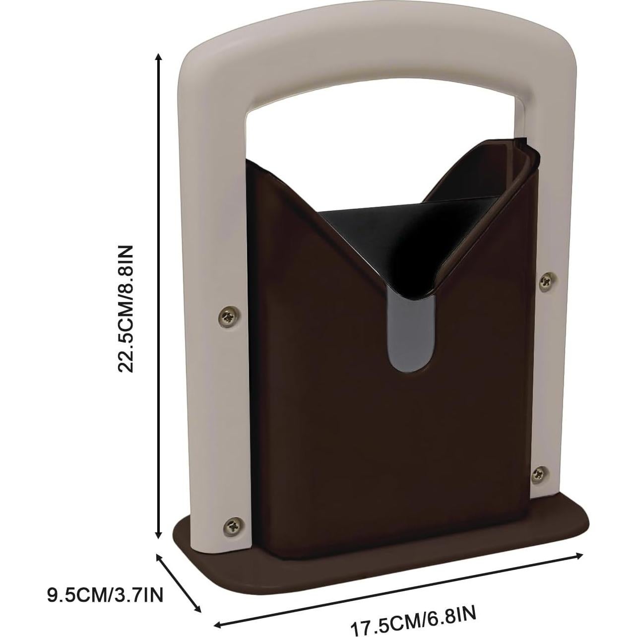 Cortador de Bagels WDEY de Acero Inoxidable Plata 22.4 cm