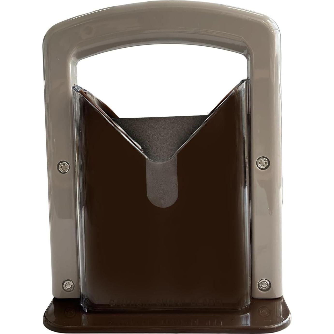 Cortador de Bagels WDEY de Acero Inoxidable Plata 22.4 cm