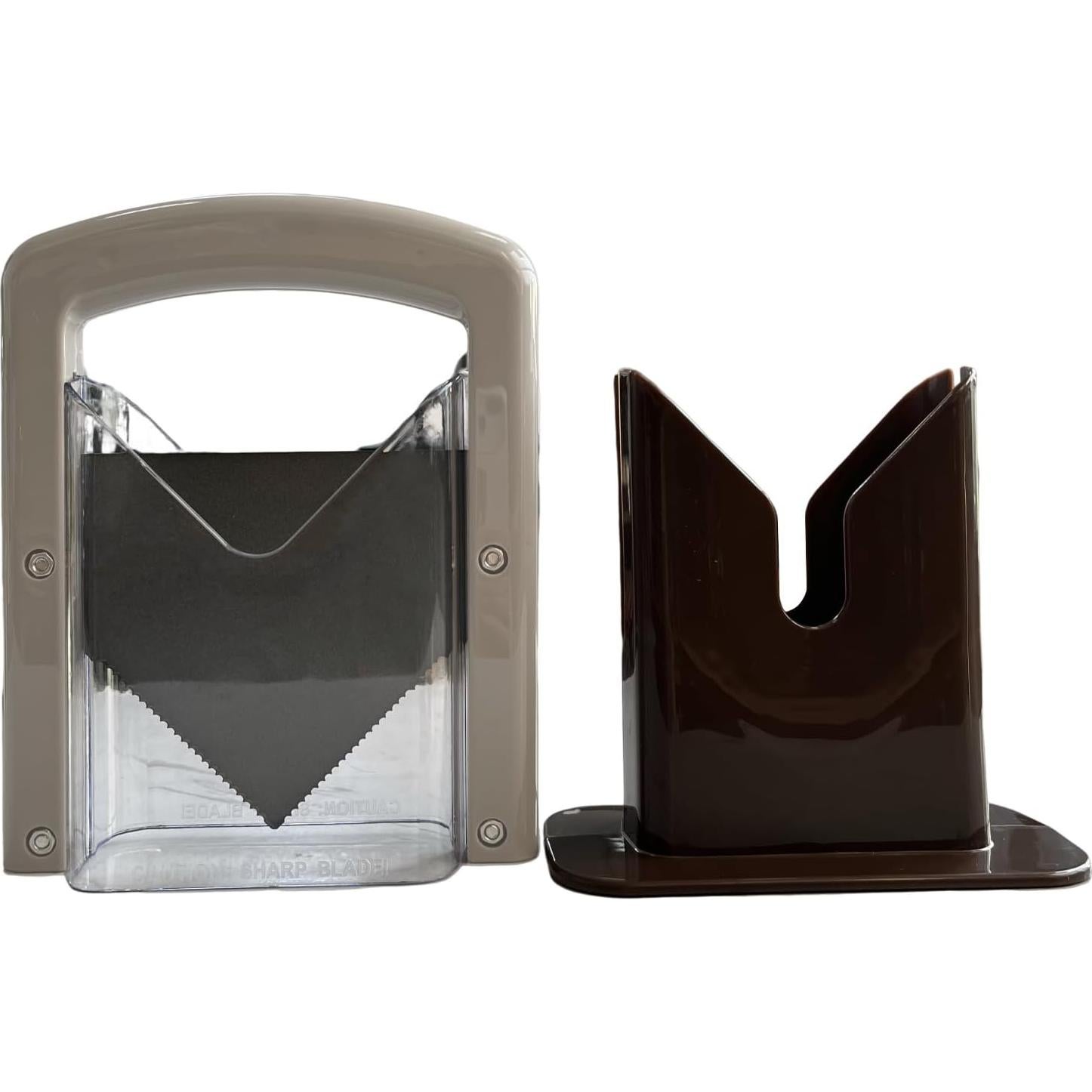 Cortador de Bagels WDEY de Acero Inoxidable Plata 22.4 cm