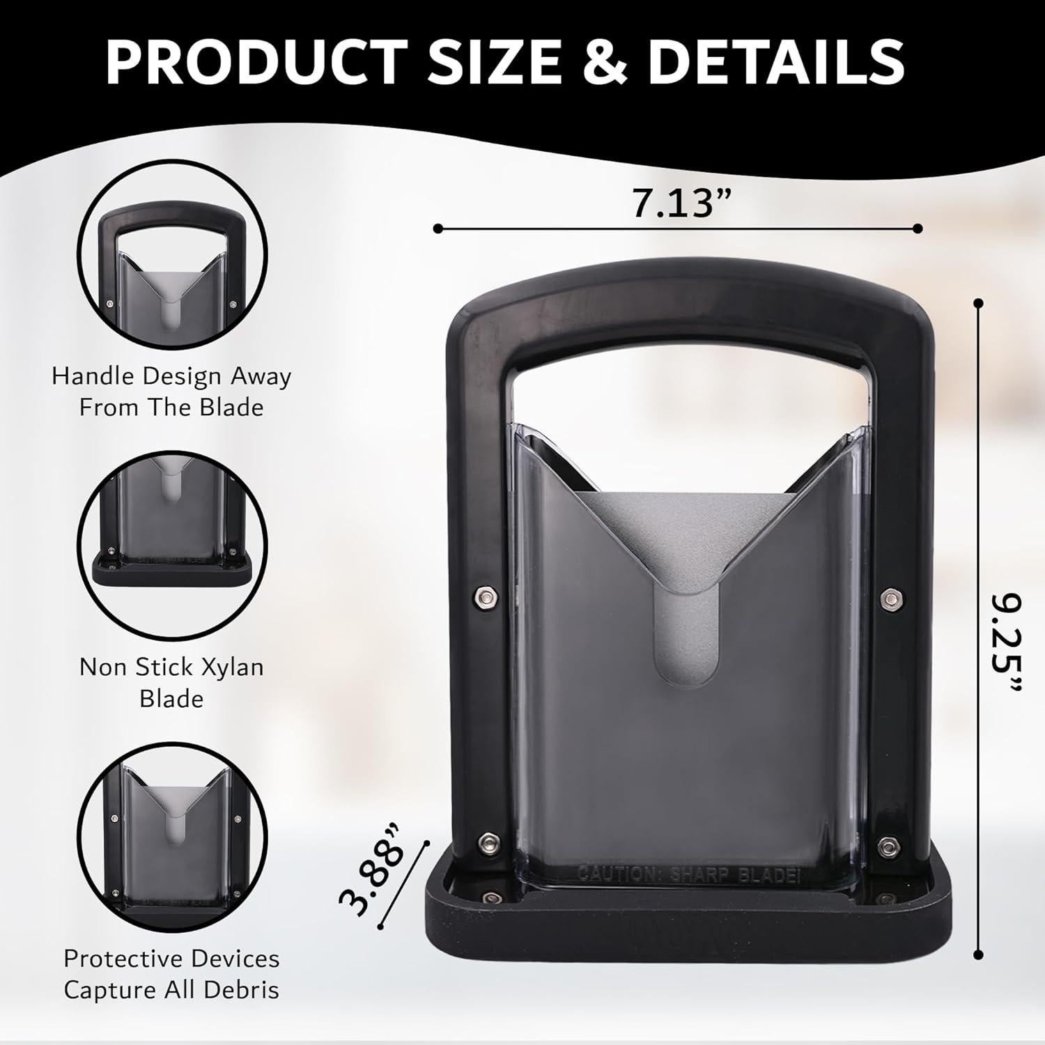 Cortador de Bagels ISOKO - Acero Inoxidable, Antideslizante