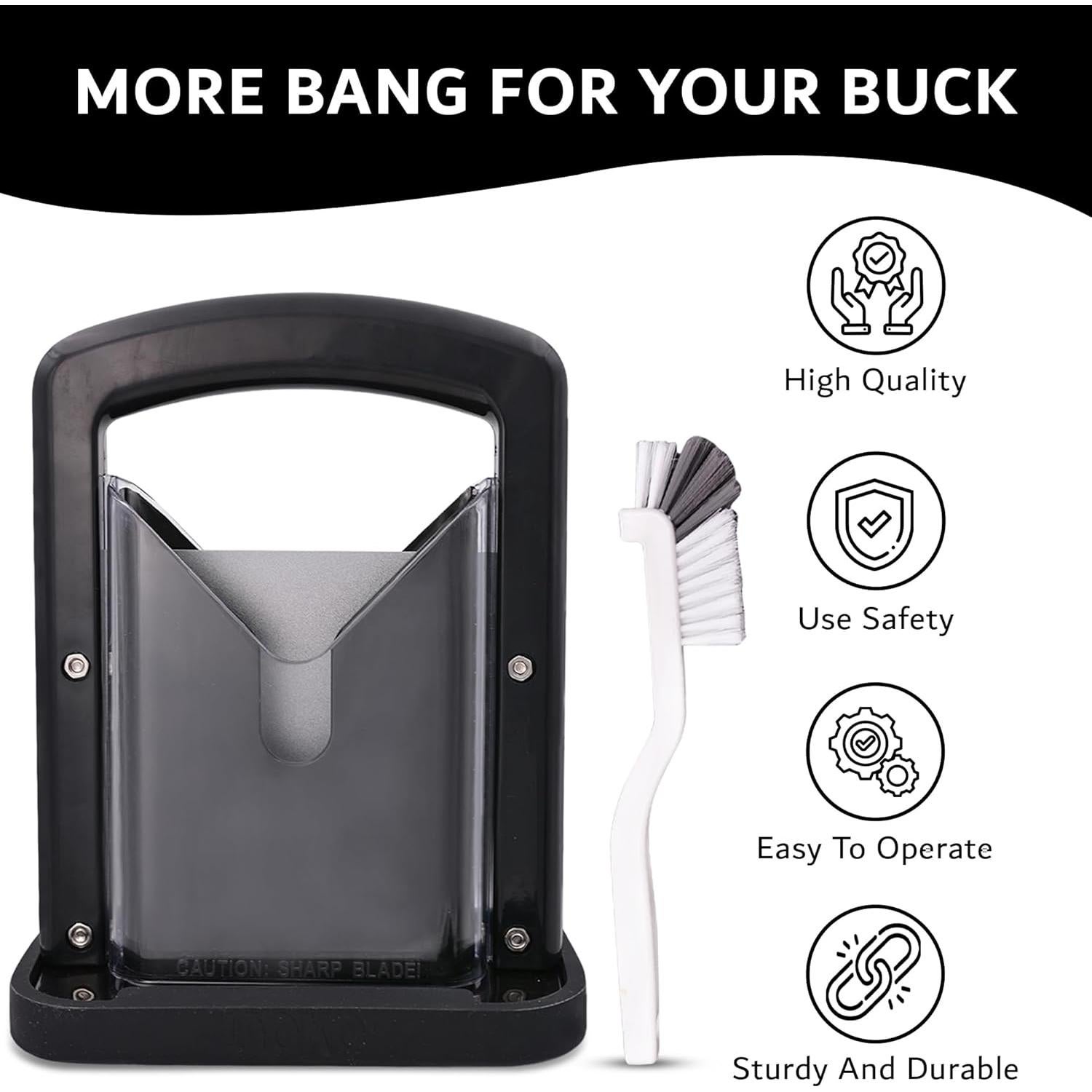 Cortador de Bagels ISOKO - Acero Inoxidable, Antideslizante