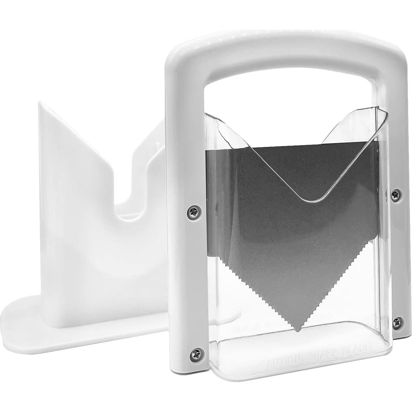 Cortador de Bagels Manual WDEY Acero Inoxidable Blanco