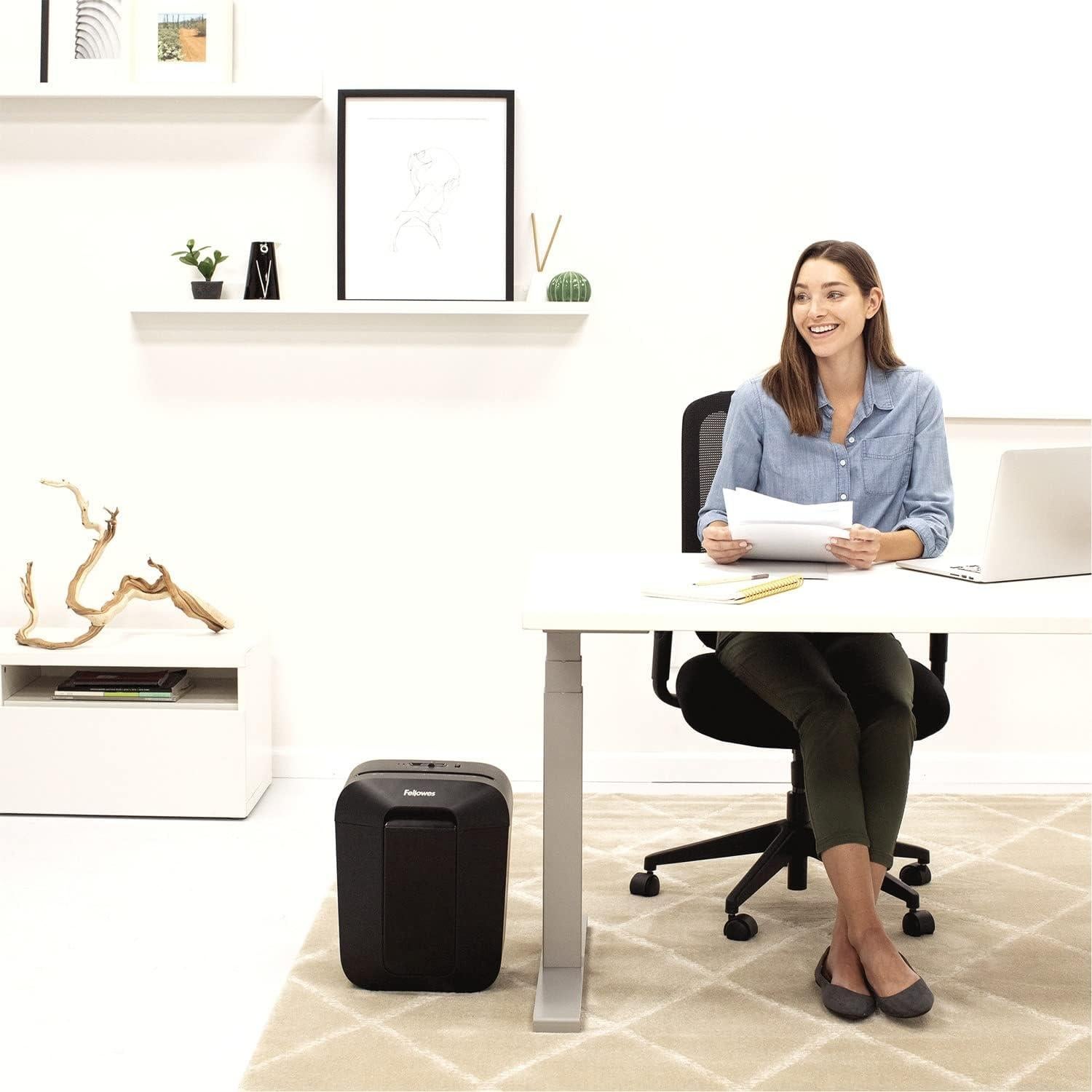 Trituradora Fellowes Powershred LX50 9 Hojas Corte Cruzado