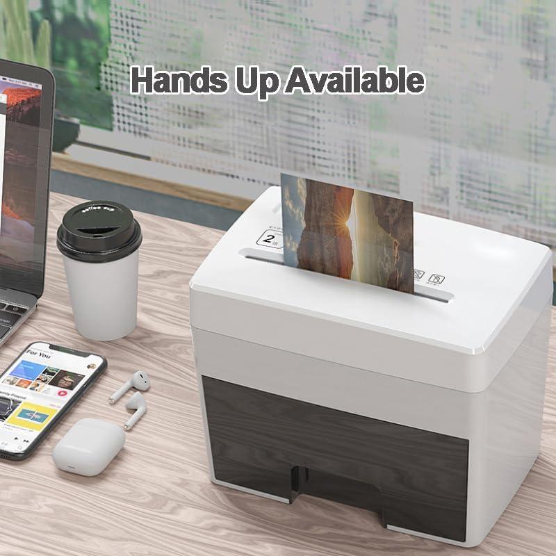 Destructora de Papel Micro Corte Suntech 2 Hojas A4 Blanca