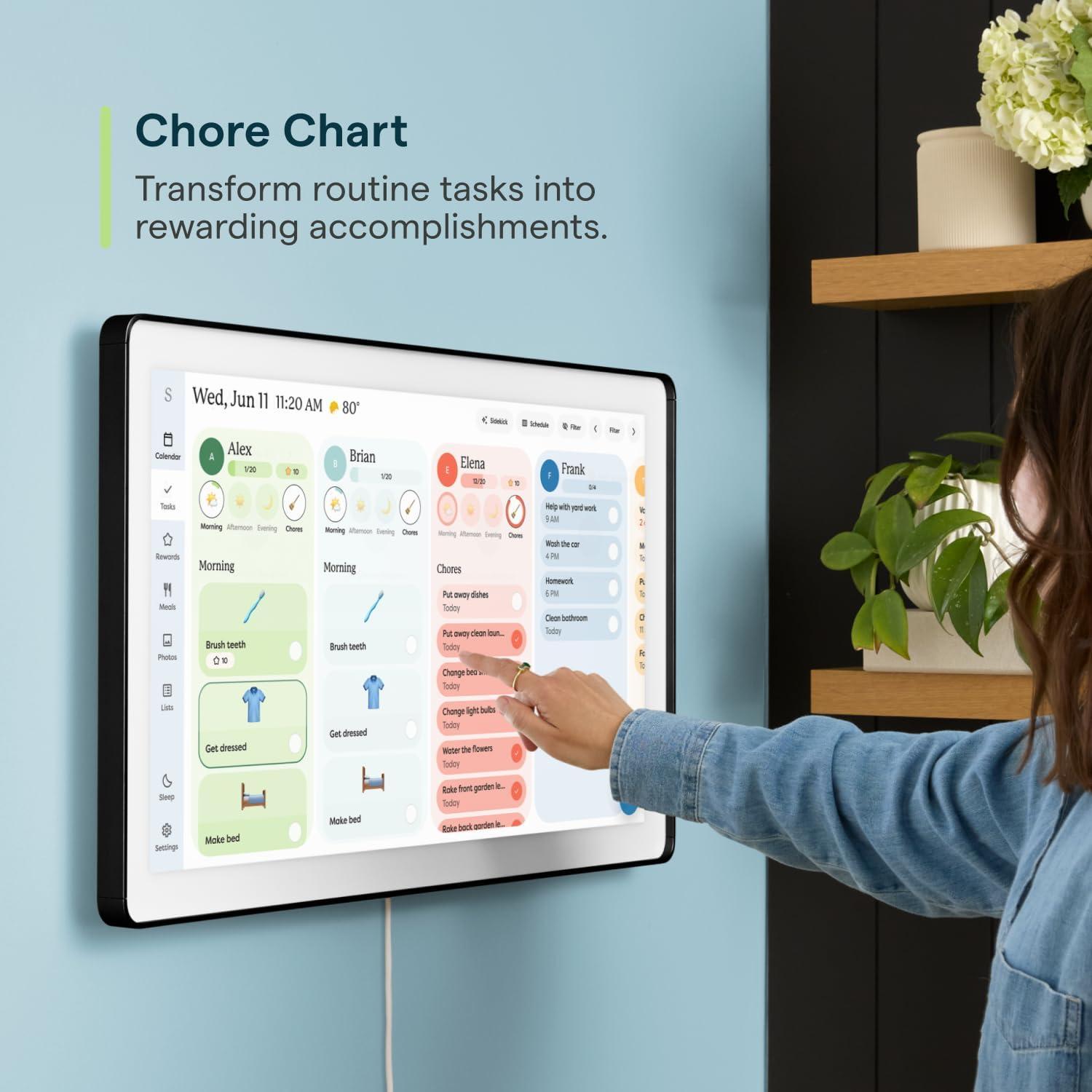 Calendario Digital Skylight Max 27" Pantalla Táctil HD