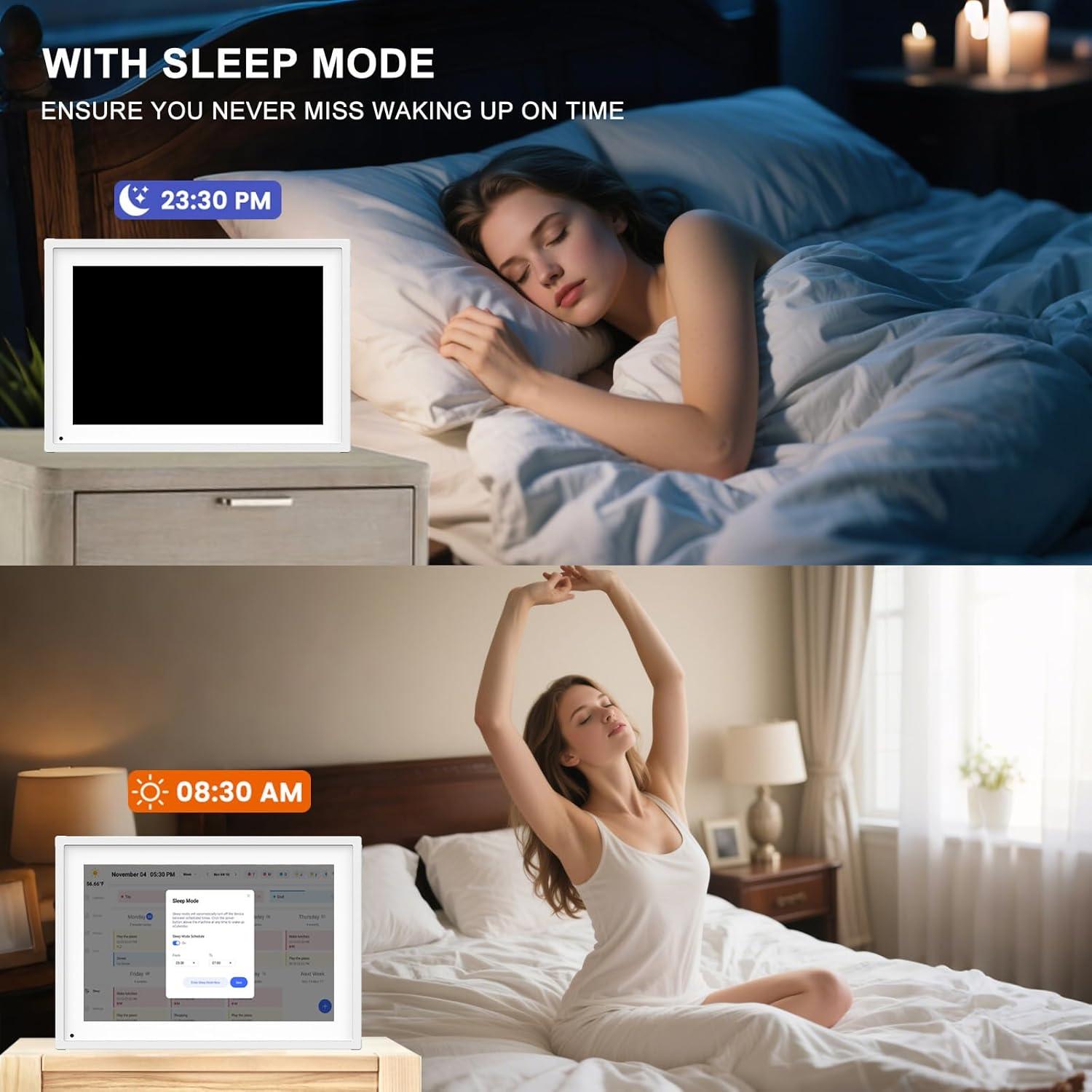 Planificador Digital Inteligente Moonka 10.1" Pantalla Táctil HD