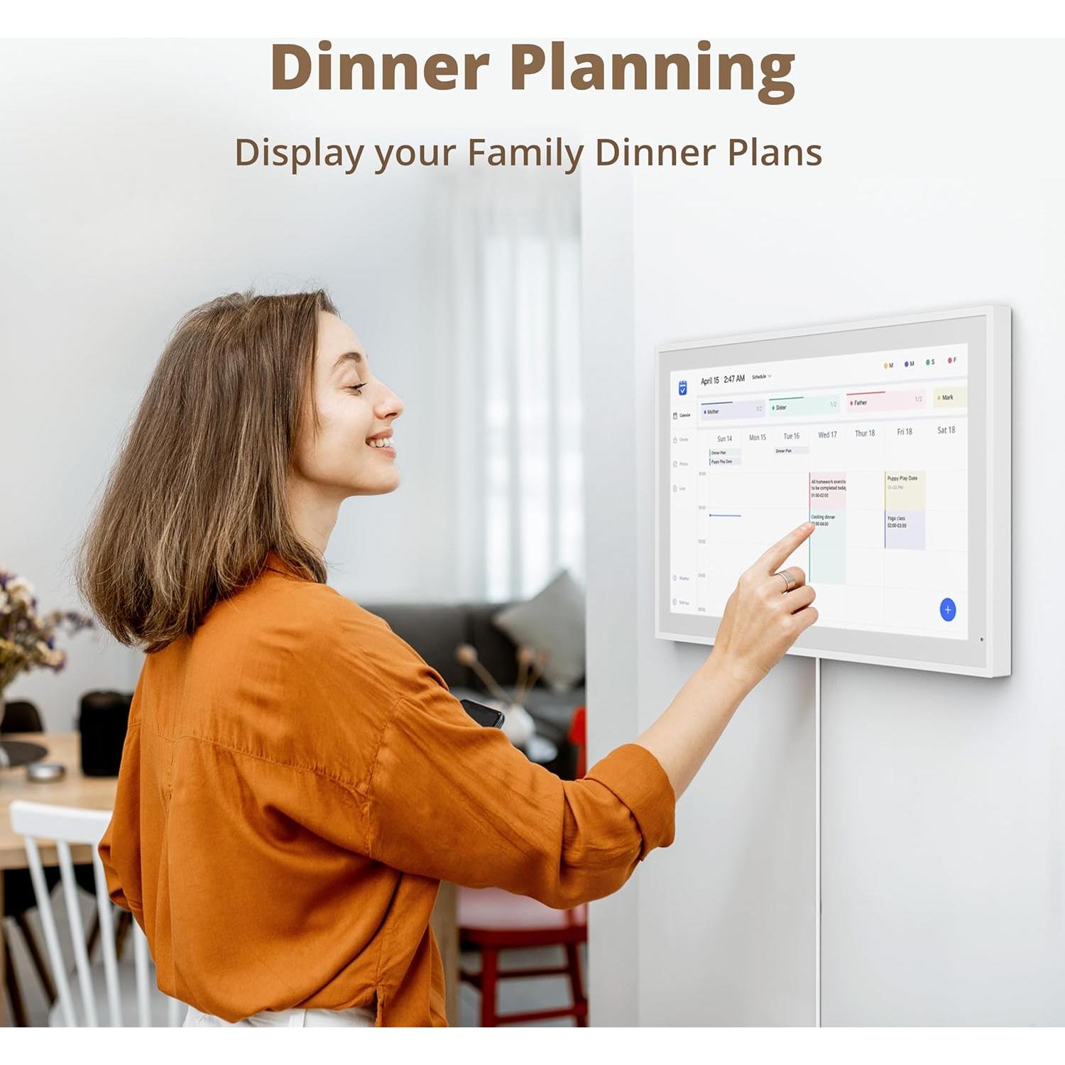 Calendario Digital Dragon Touch 21.5" FHD Táctil Inteligente