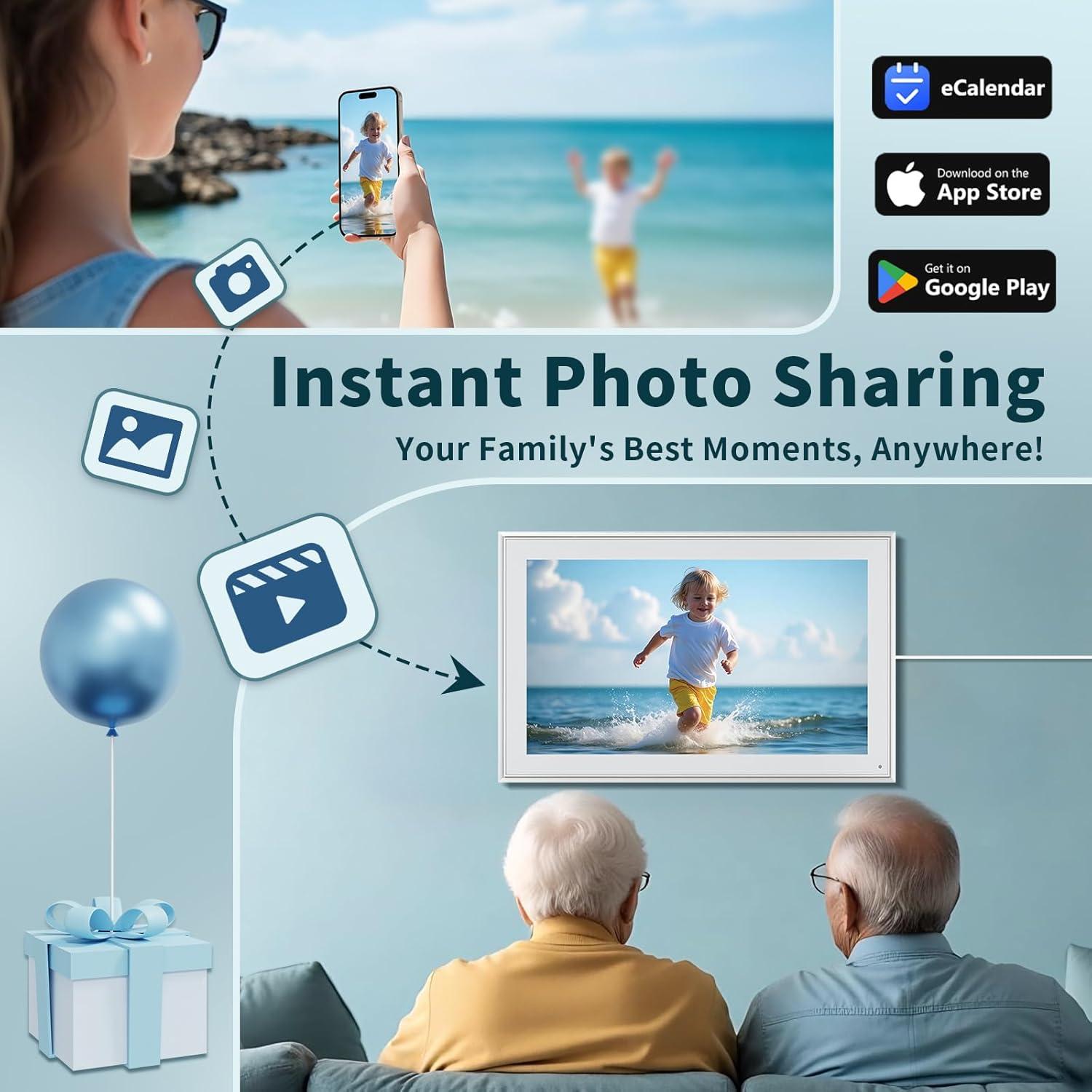 Calendario Digital Canupdog 15.6" Pantalla Táctil HD 2025