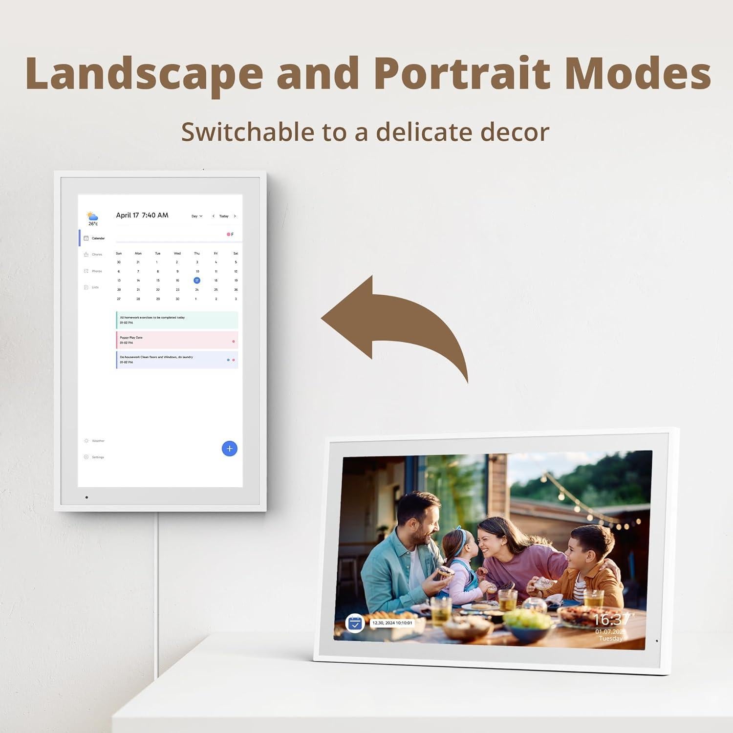 Calendario Digital Dragon Touch 21.5" FHD Táctil Interactivo