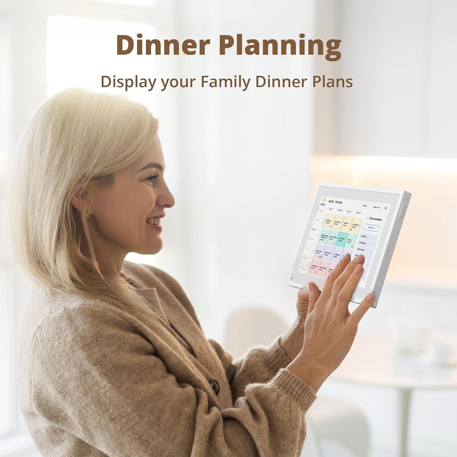 Calendario Digital Dragon Touch 10.1" Pantalla Táctil Inteligente