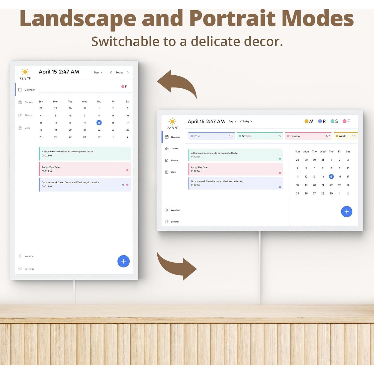 Calendario Digital 32" Dragon Touch FHD Interactivo Montable