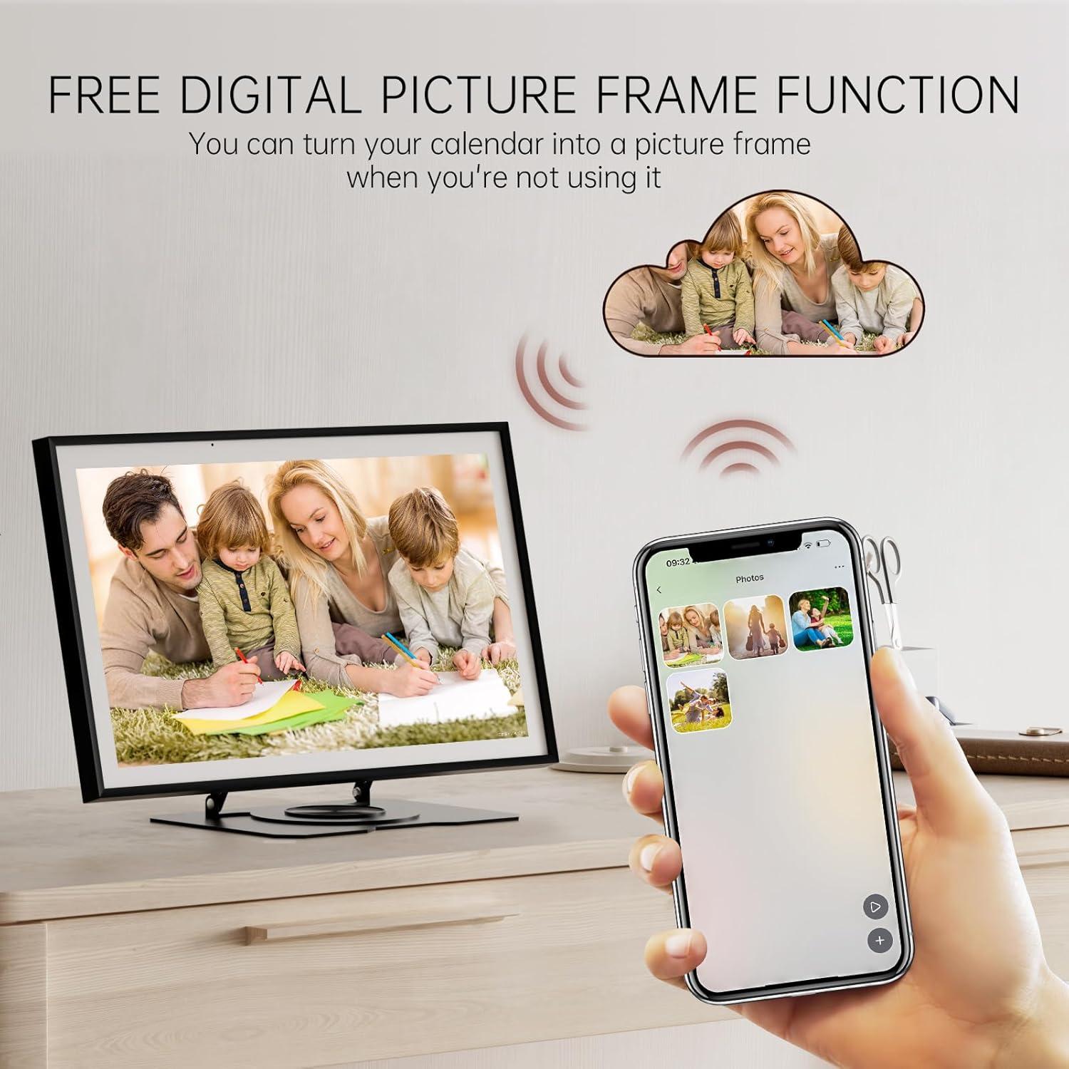 Calendario Digital Pronext 15.6" Full HD Táctil Recargable