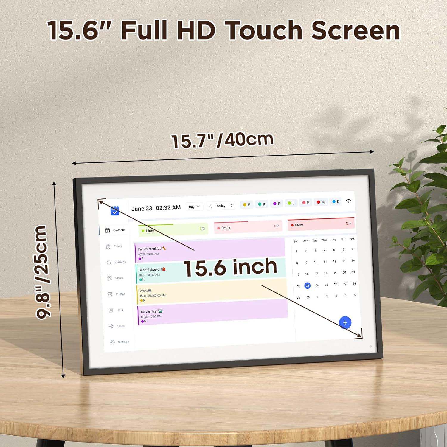 Calendario Digital Inteligente LOOFII 15.6" Full HD Táctil
