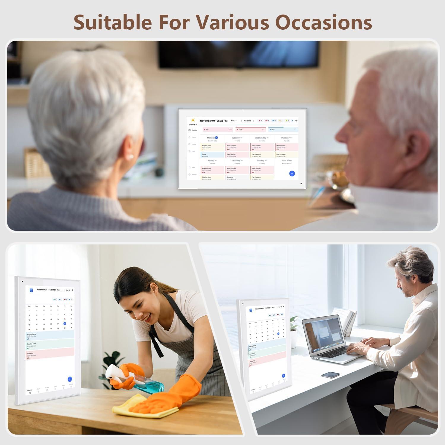 Planificador Digital Inteligente 15.6" dxmart con Pantalla Táctil HD