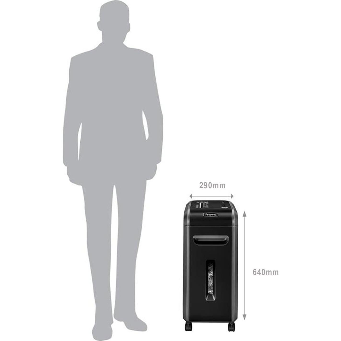 Trituradora Fellowes Powershred 99Ci Corte Cruzado 18 Hojas