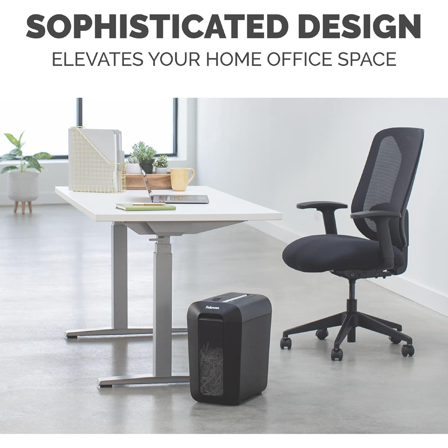 Destructora de papel Fellowes LX65 P4 10 hojas corte en cruz