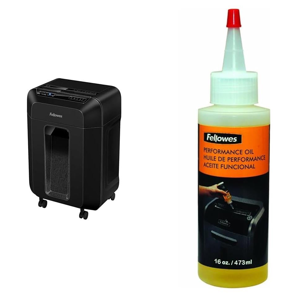 Trituradora Fellowes AutoMax 100MA Micro-Corte 100 Hojas + Aceite 0.47L