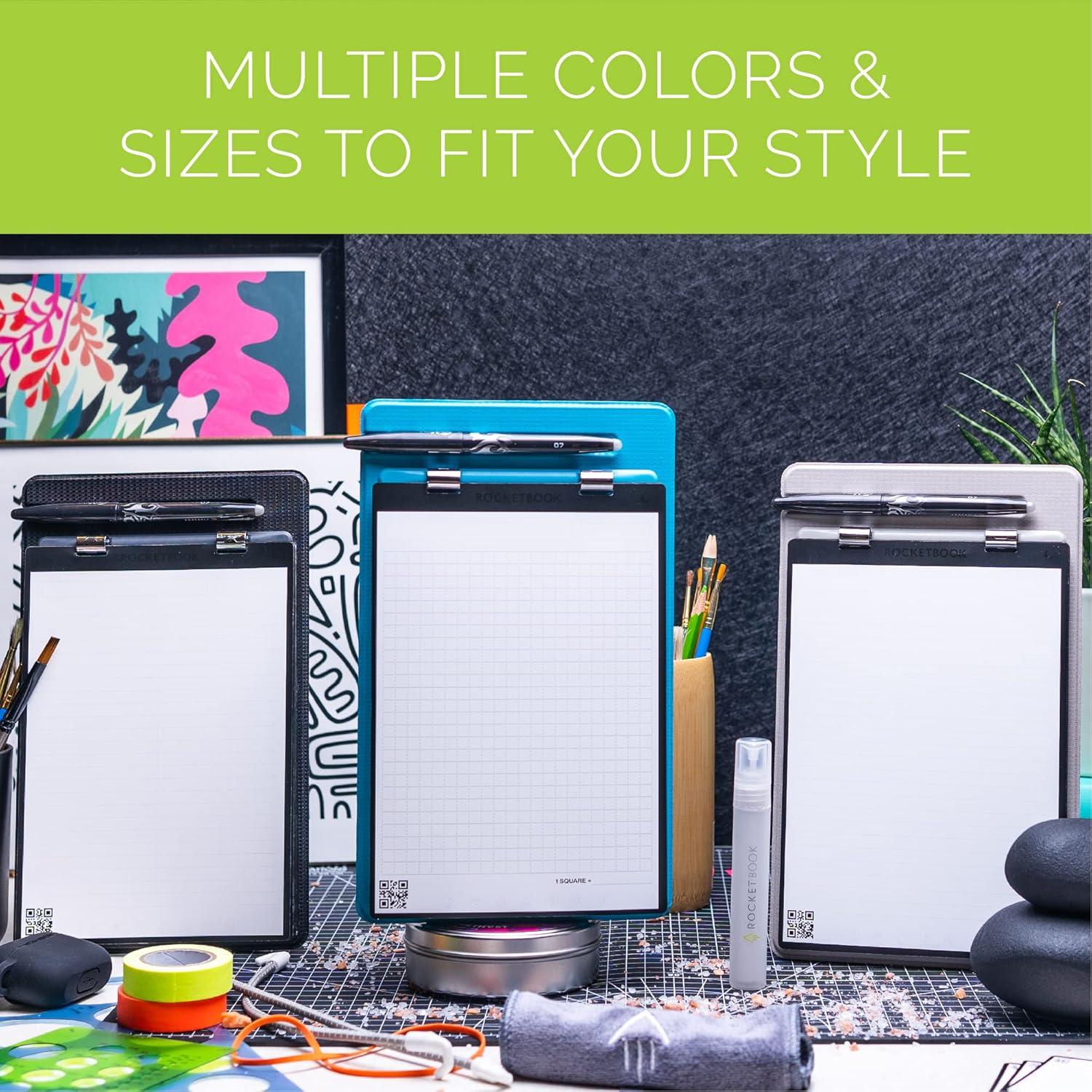 Cubierta Rocketbook Orbit Executive - 100% Reciclable - Negro